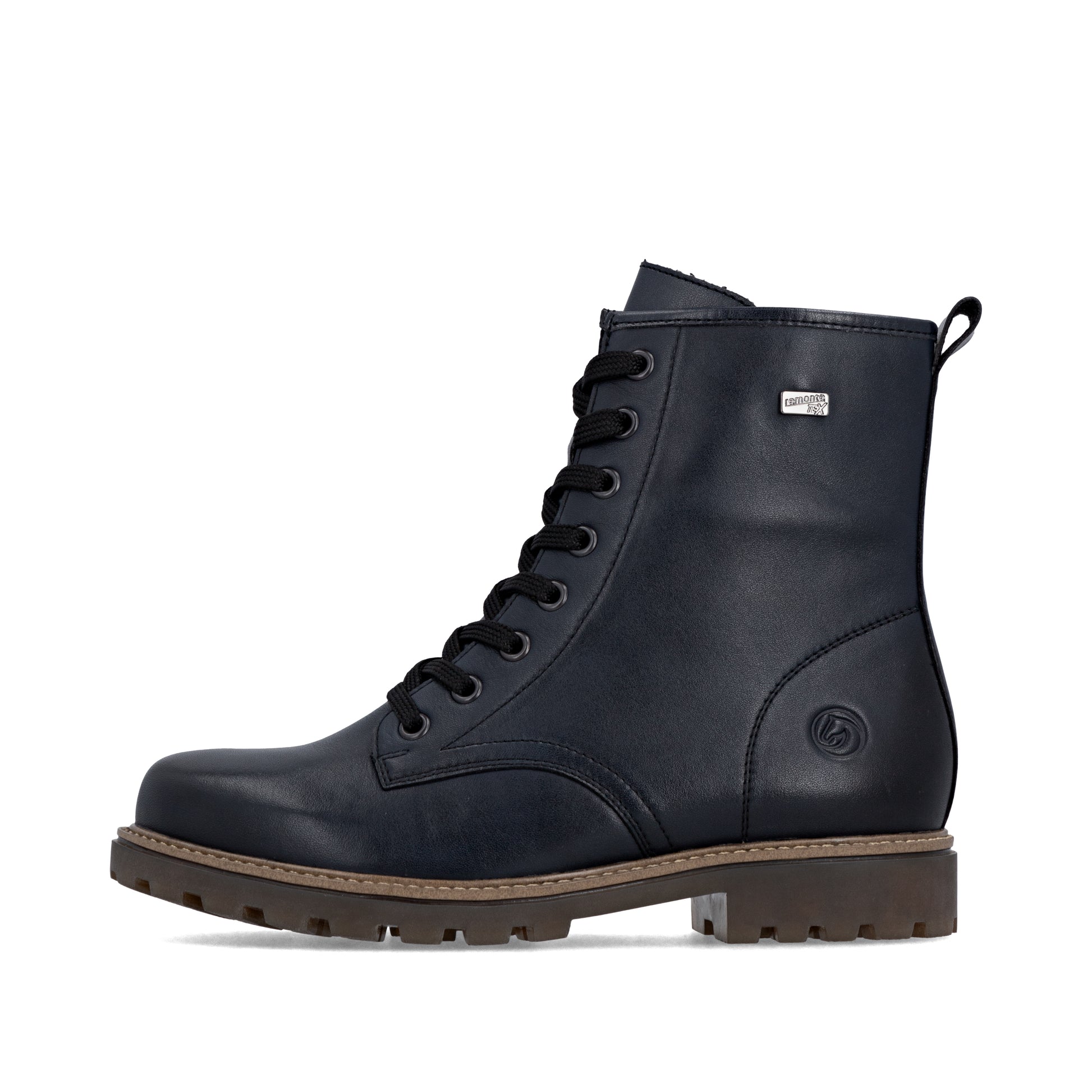 Blue Zip Boots for Women | Remonte D3C70-14