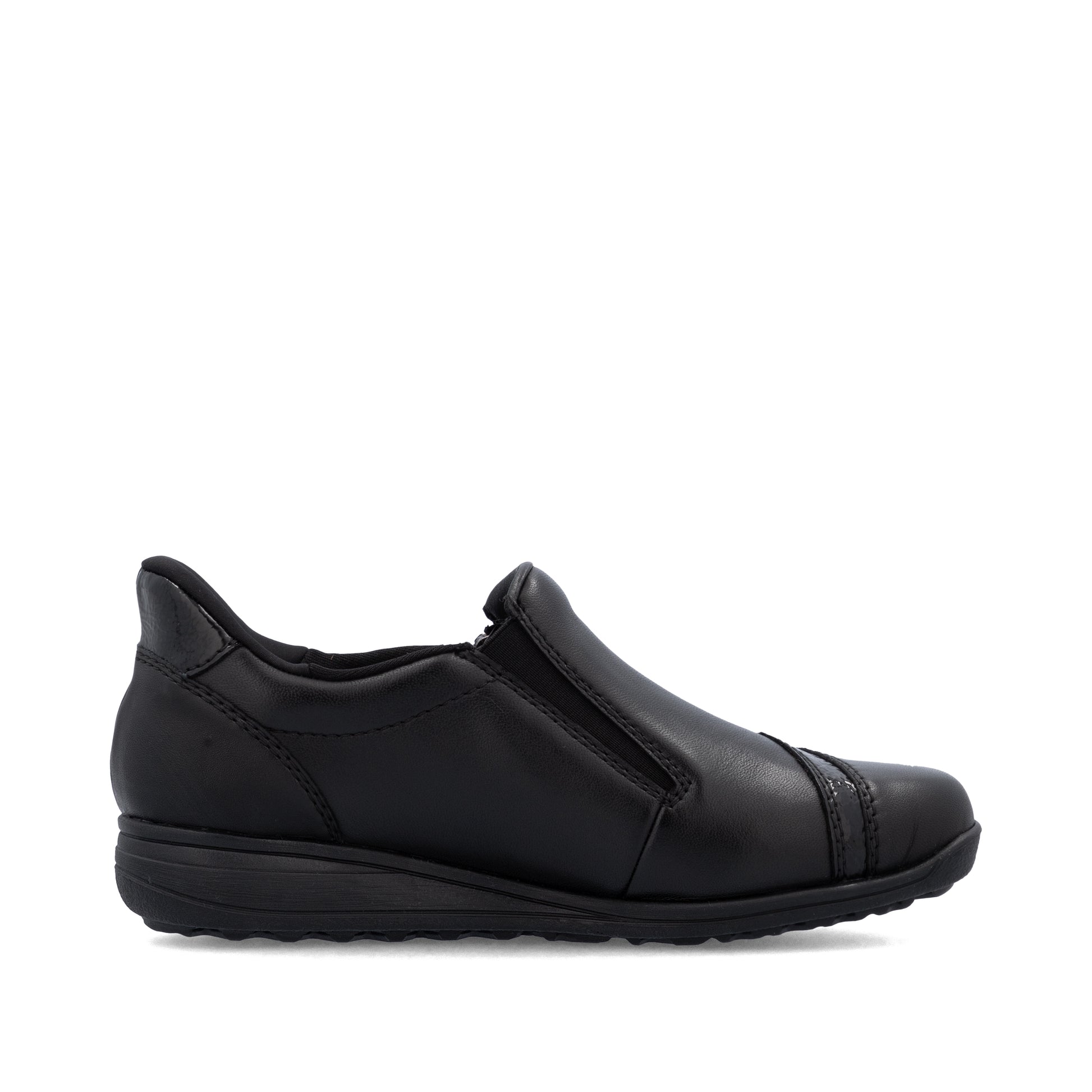 Black Zip Shoes for Women | Rieker 47264-00
