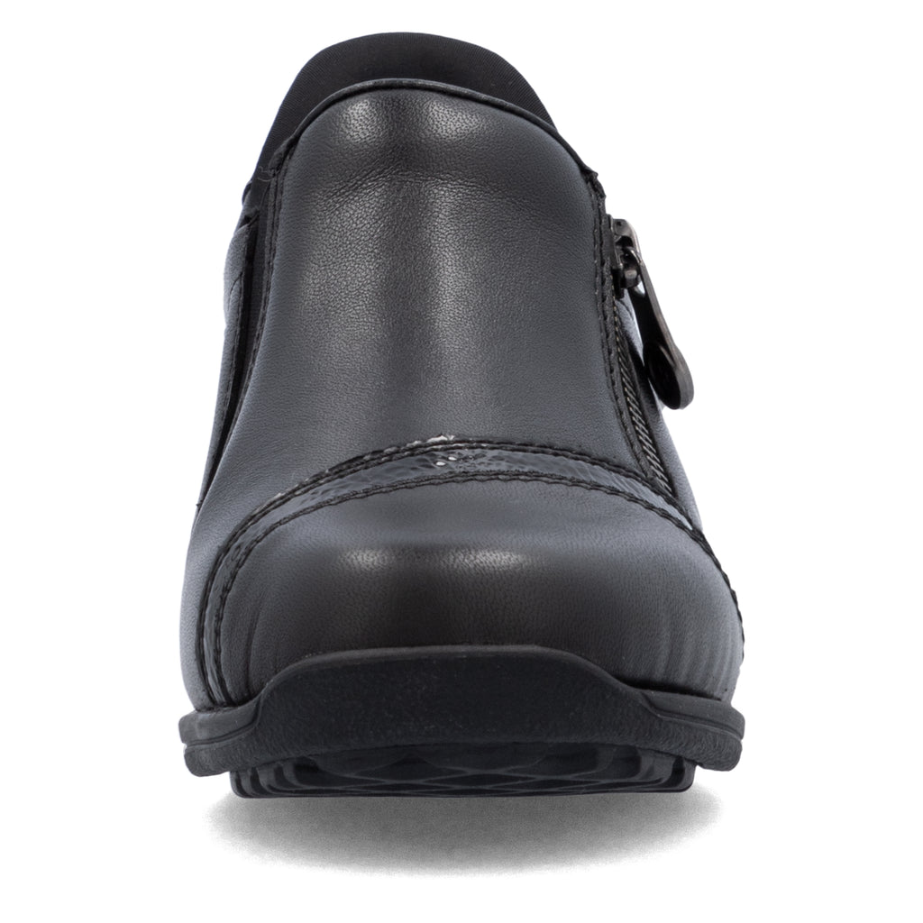 Black Zip Shoes for Women | Rieker 47264-00
