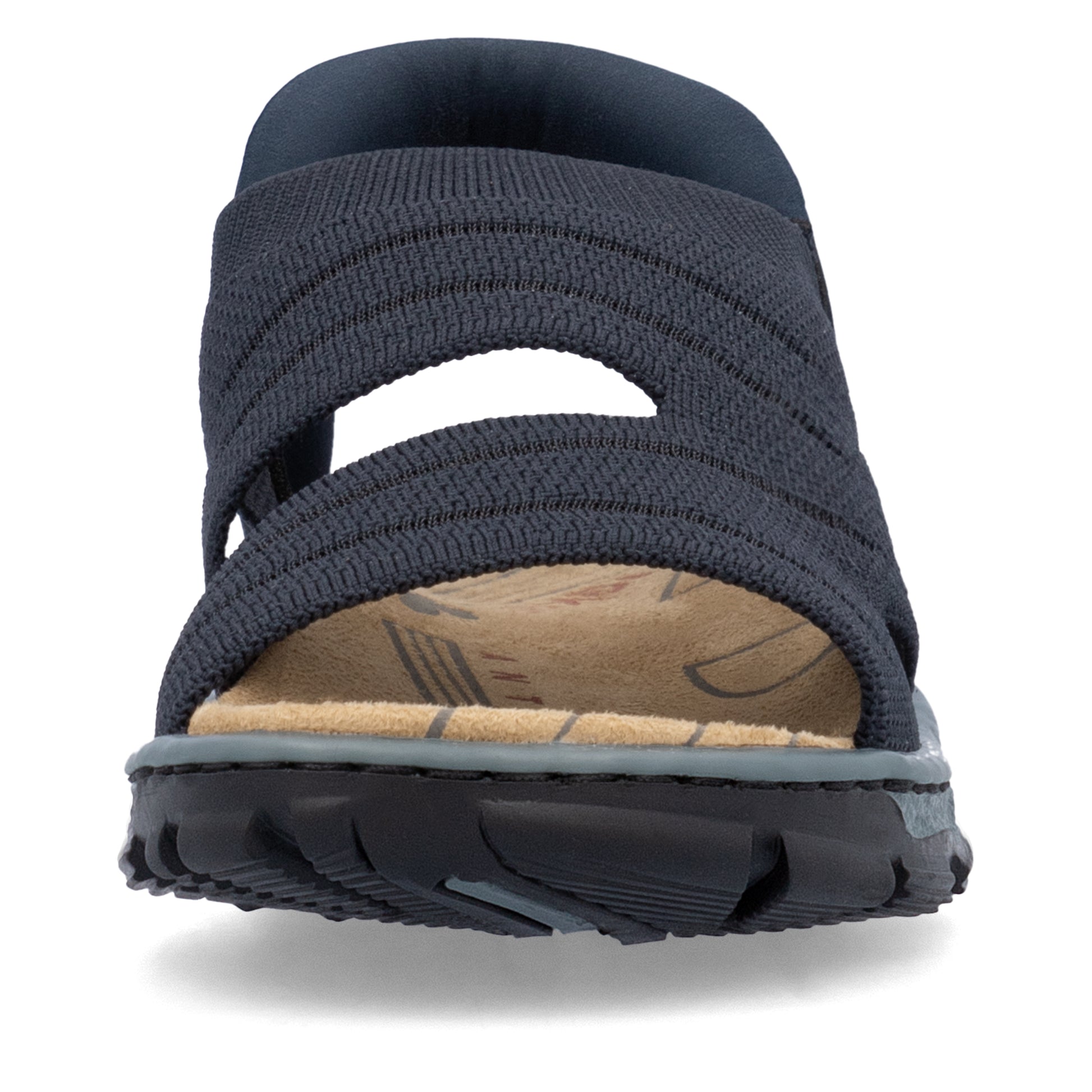 Blue Elasticated Sandals for Women | Rieker 68895-14