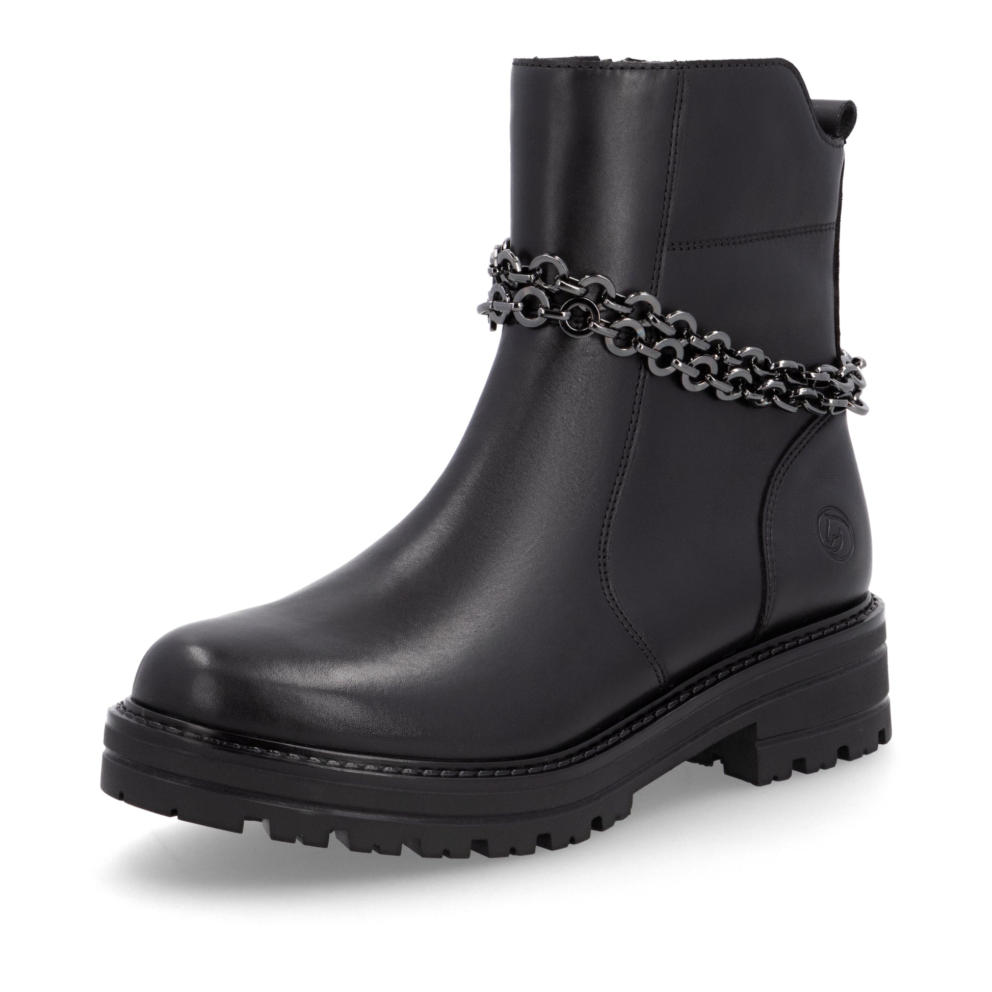 Black Zip Boots for Women | Remonte D2285-00