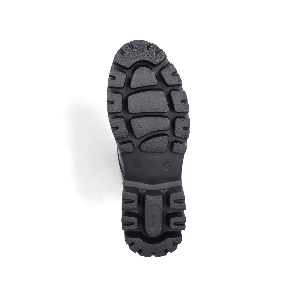 Black Zip Boots for Women | Rieker Y3351-00