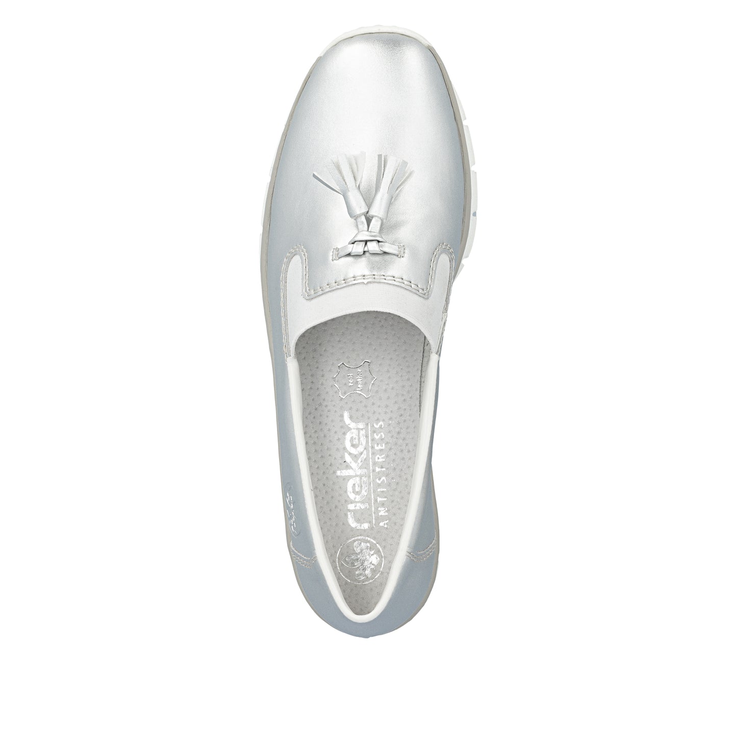 Rieker Woman's Shoes - Silver/Platinum | 53751-90
