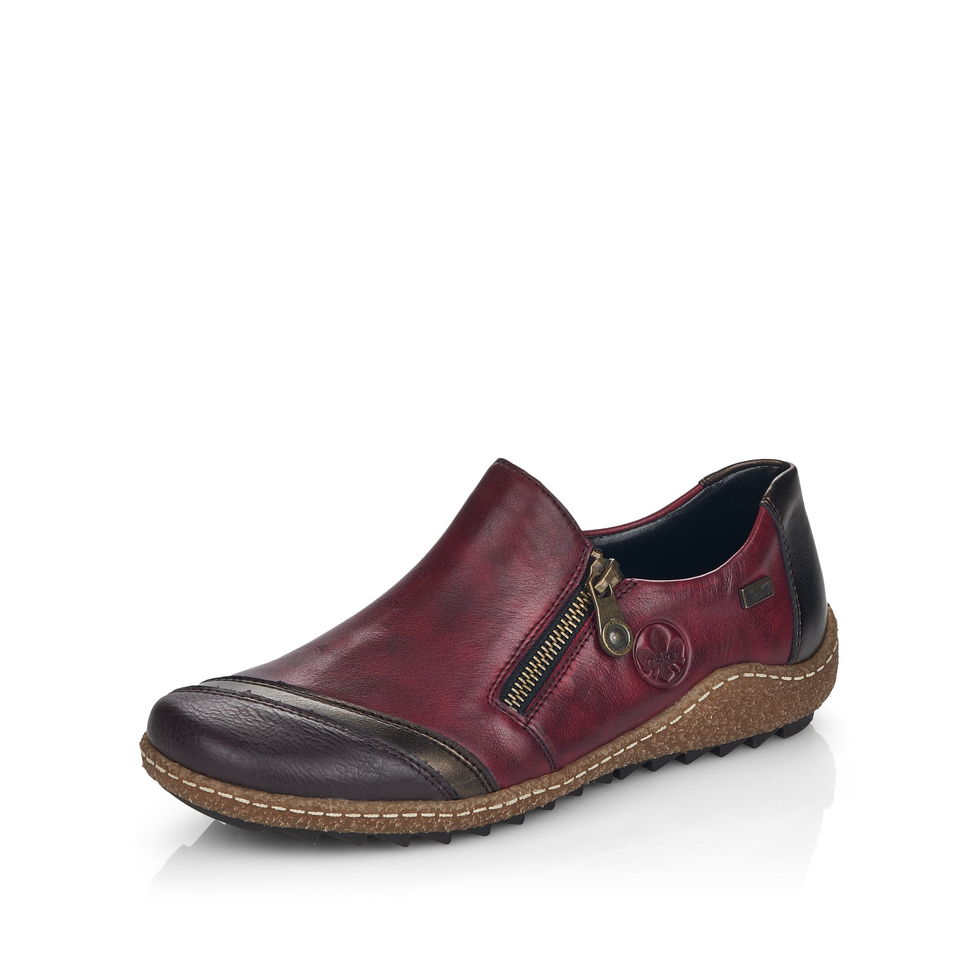 Red Zip Shoes for Women | Rieker L7571-25