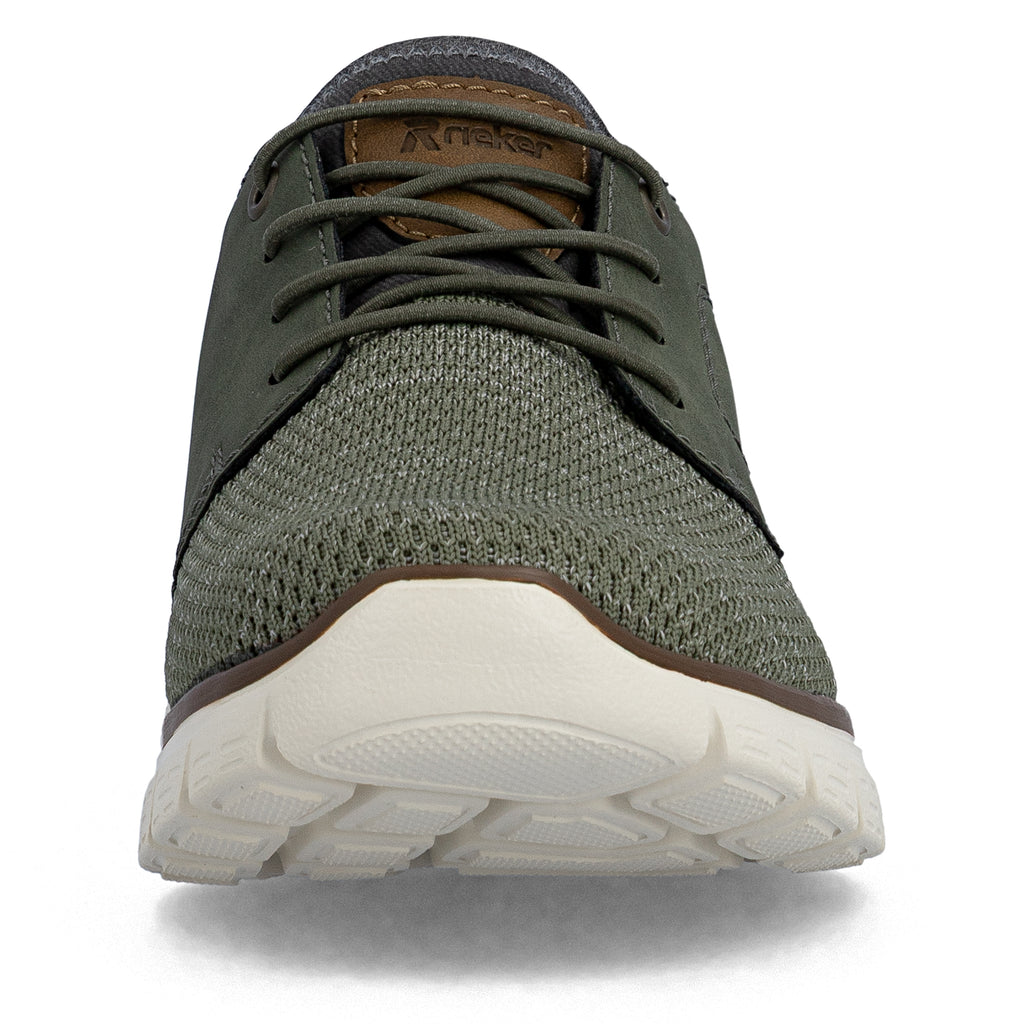 Green Elasticated Shoes for Men | Rieker B6658-52