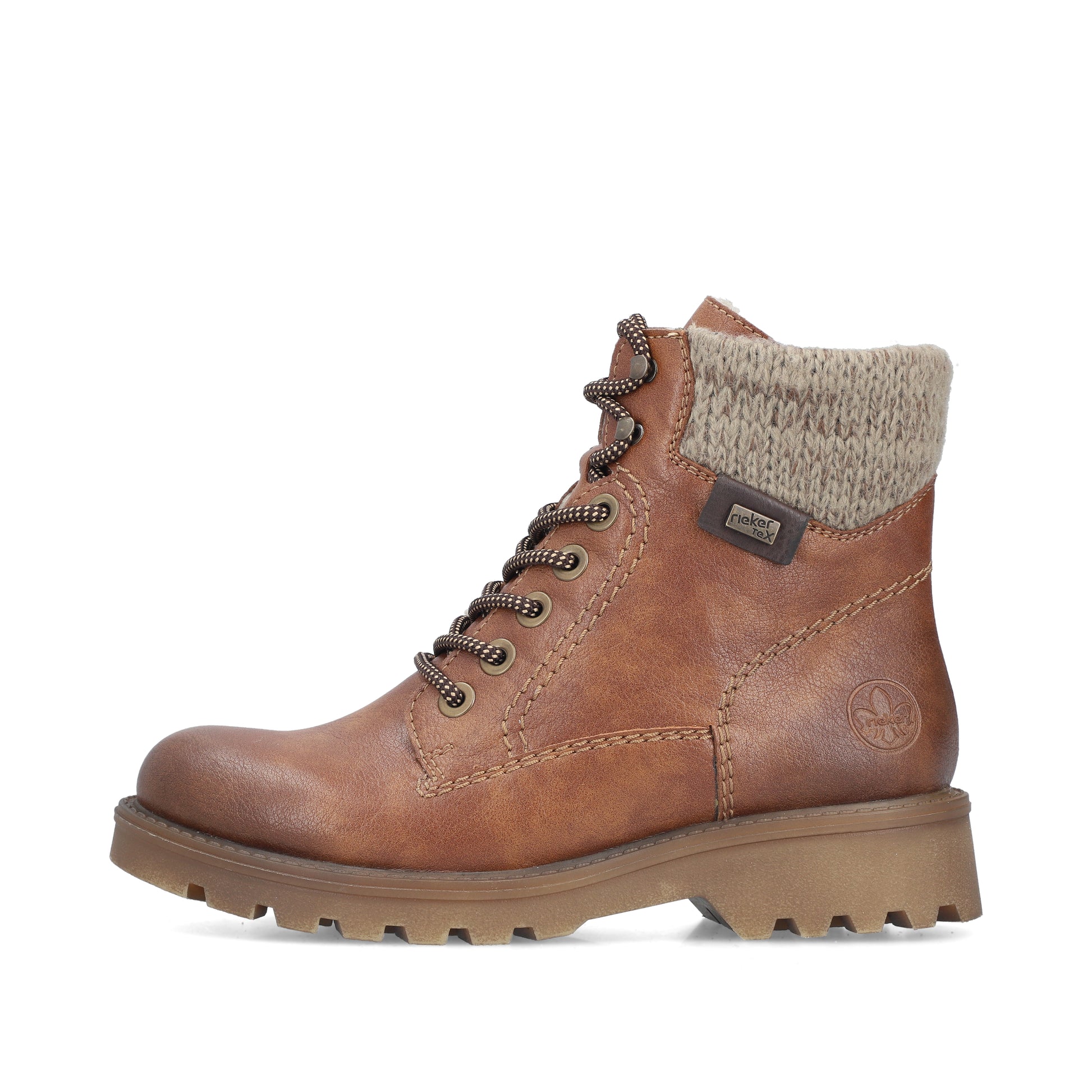 Brown Zip Boots for Women | Rieker 73220-24