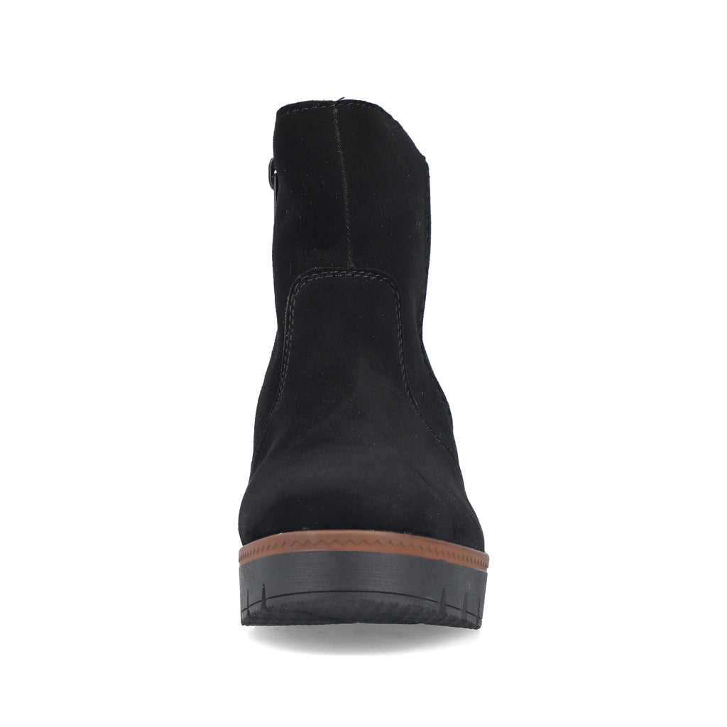 Black Zip Boots for Women | Rieker Y5065-00