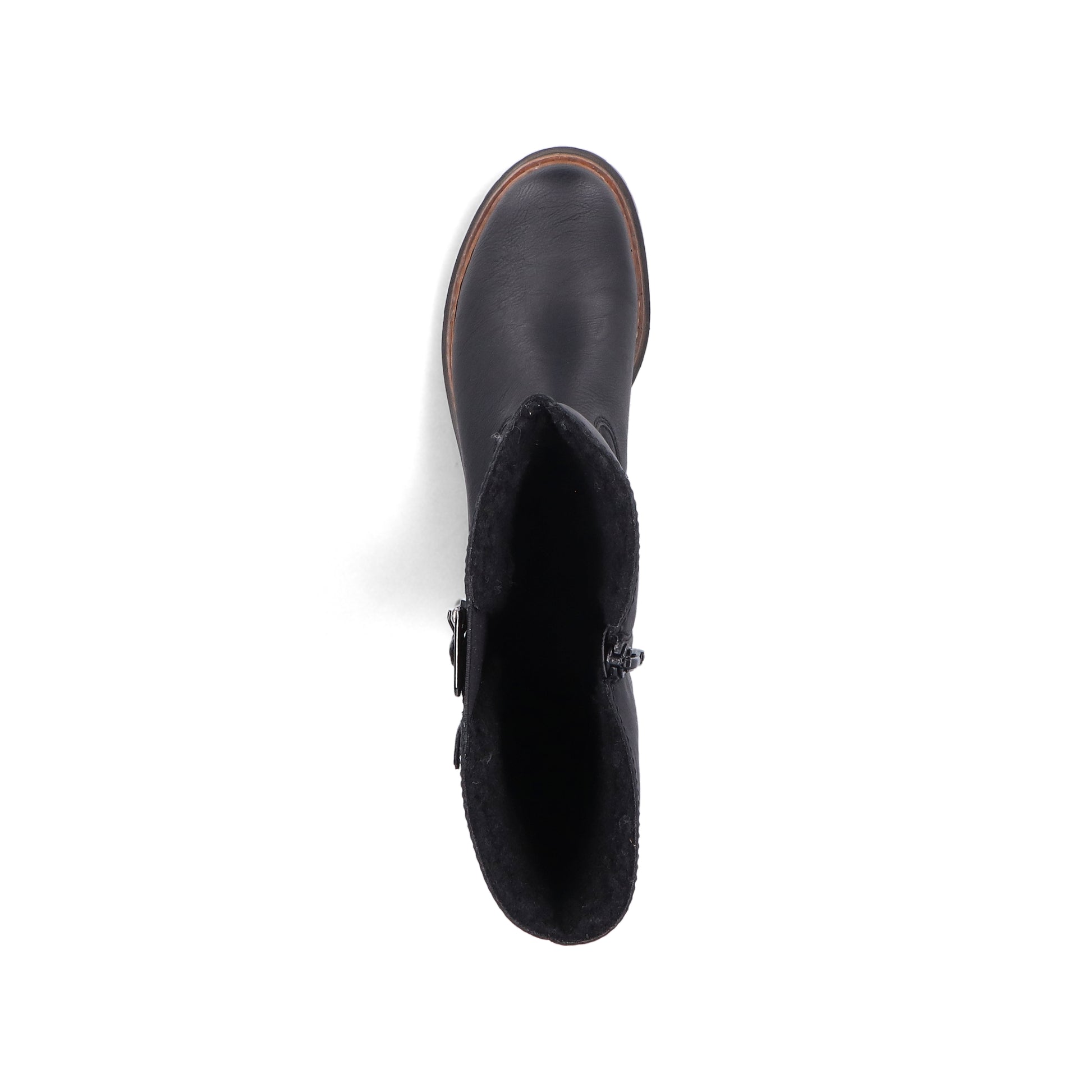 Black Zip Boots for Women | Rieker 72694-00