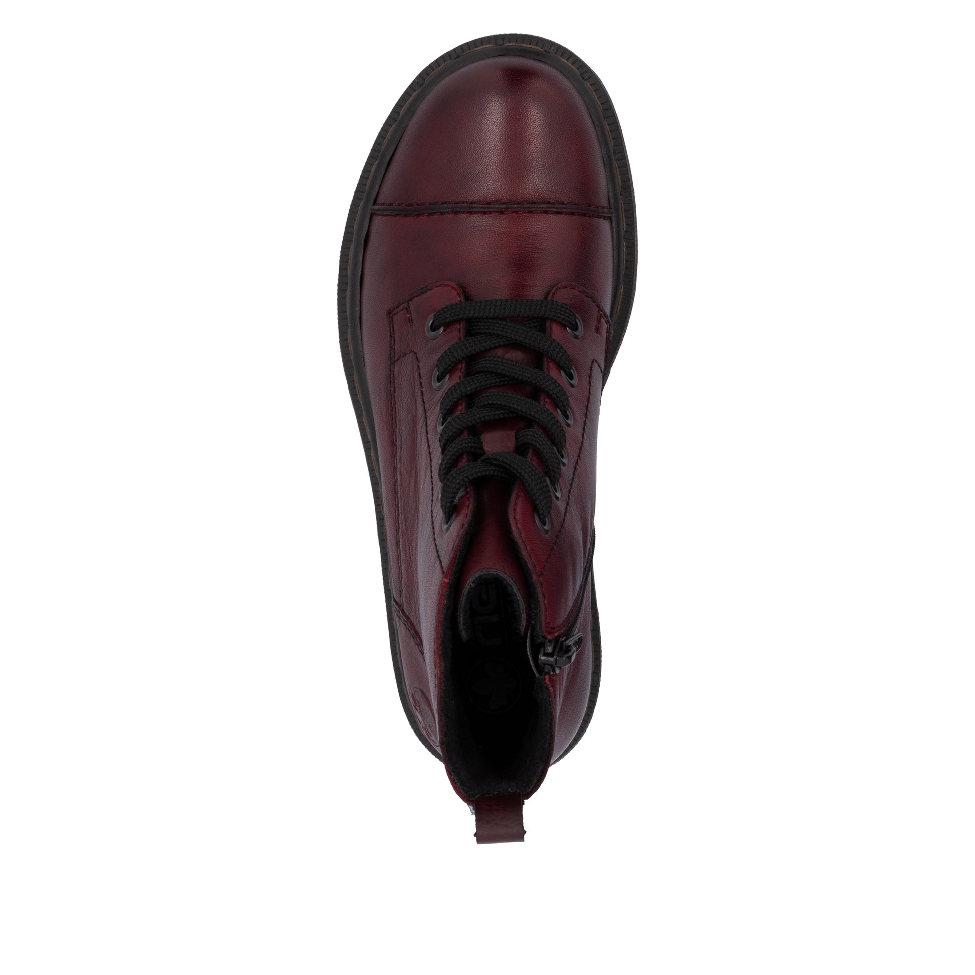 Red Zip Boots for Women | Rieker 78202-35
