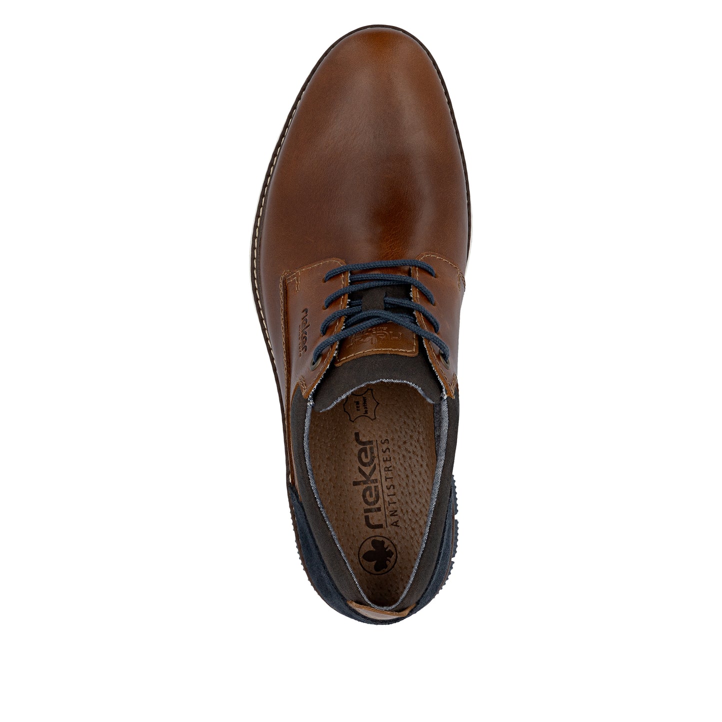 Rieker Men's Casual Lace-up Shoe - Brown | 14405-24