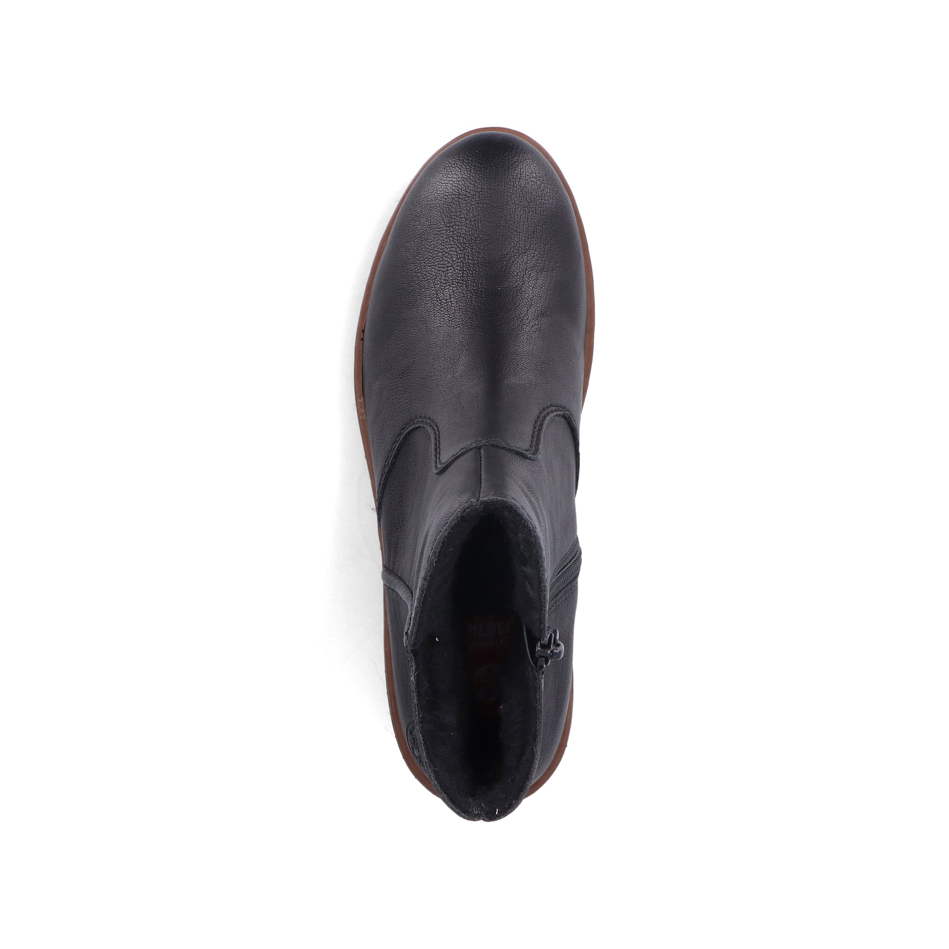 Black Zip Boots for Women | Rieker X9165-00