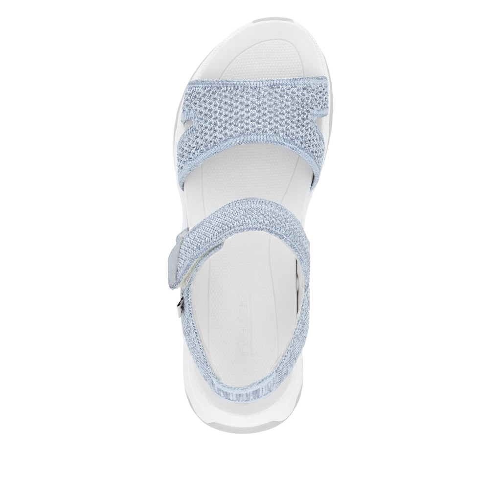 Blue Hook & Loop Sandals for Women | Rieker W3152-10