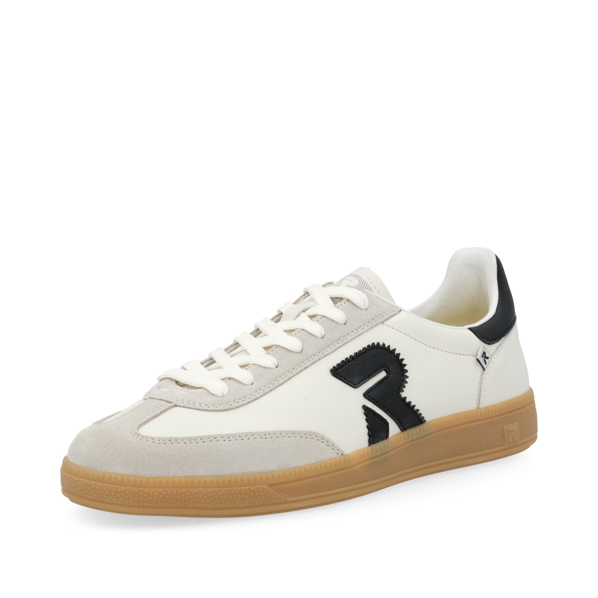White Elasticated Shoes for Men | Rieker U2200-83