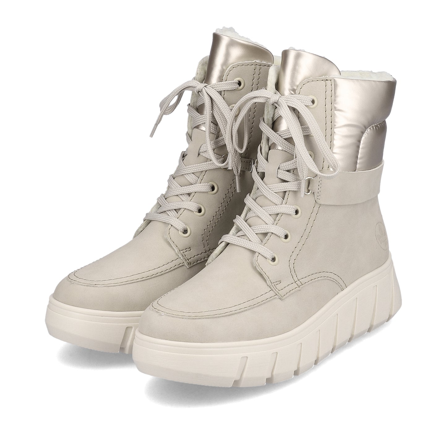 Rieker Woman's Boots - Beige | Y3503-62