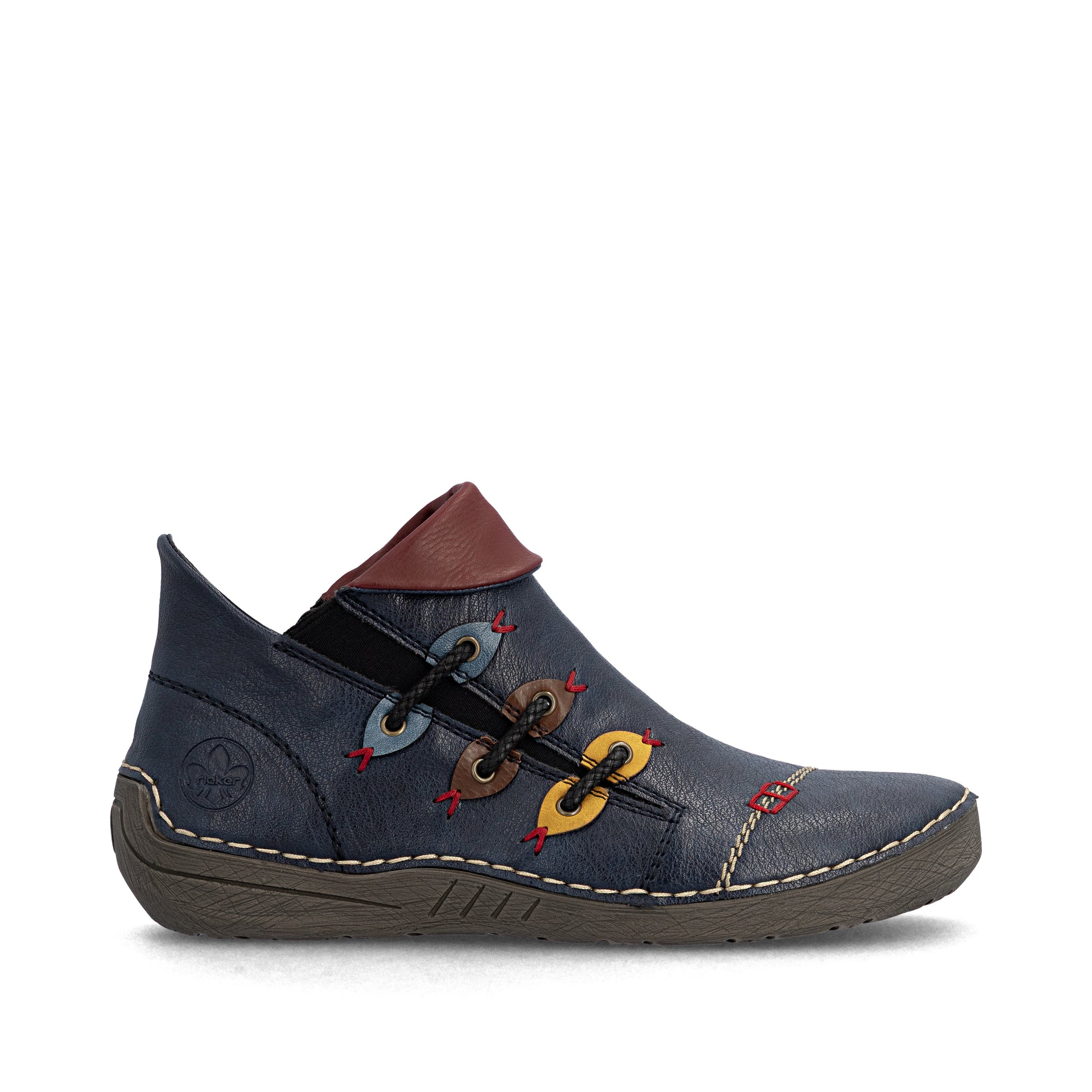 Blue Zip Boots for Women | Rieker 72581-14