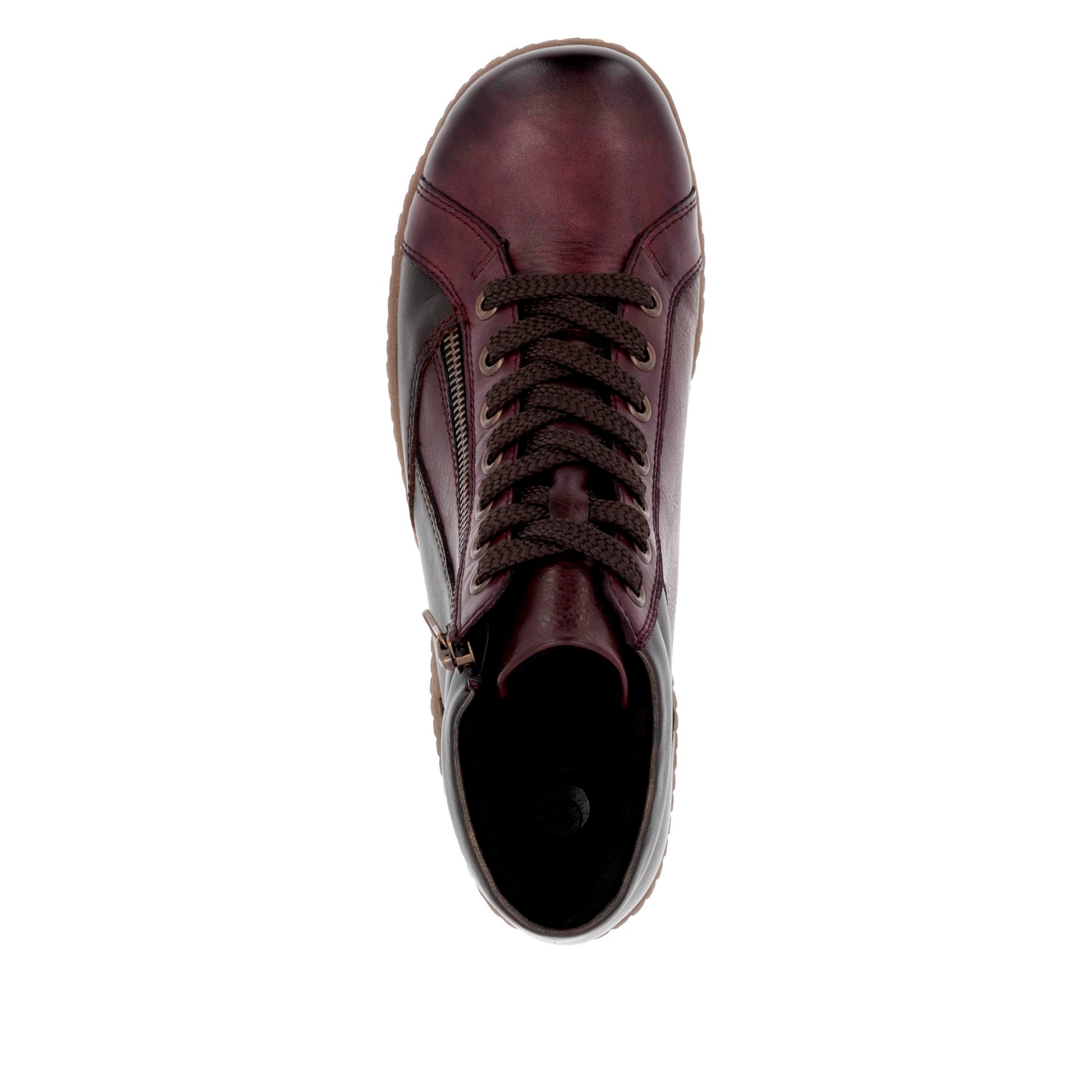 Red Zip Boots for Women | Remonte R1458-35