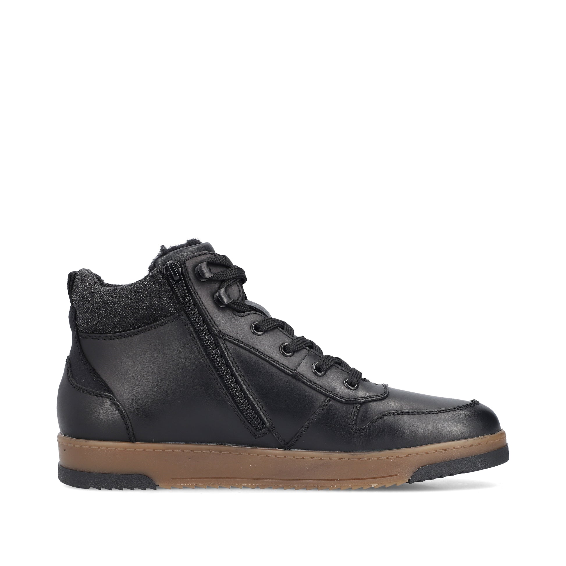 Black Zip Boots for Men | Rieker 17530-00