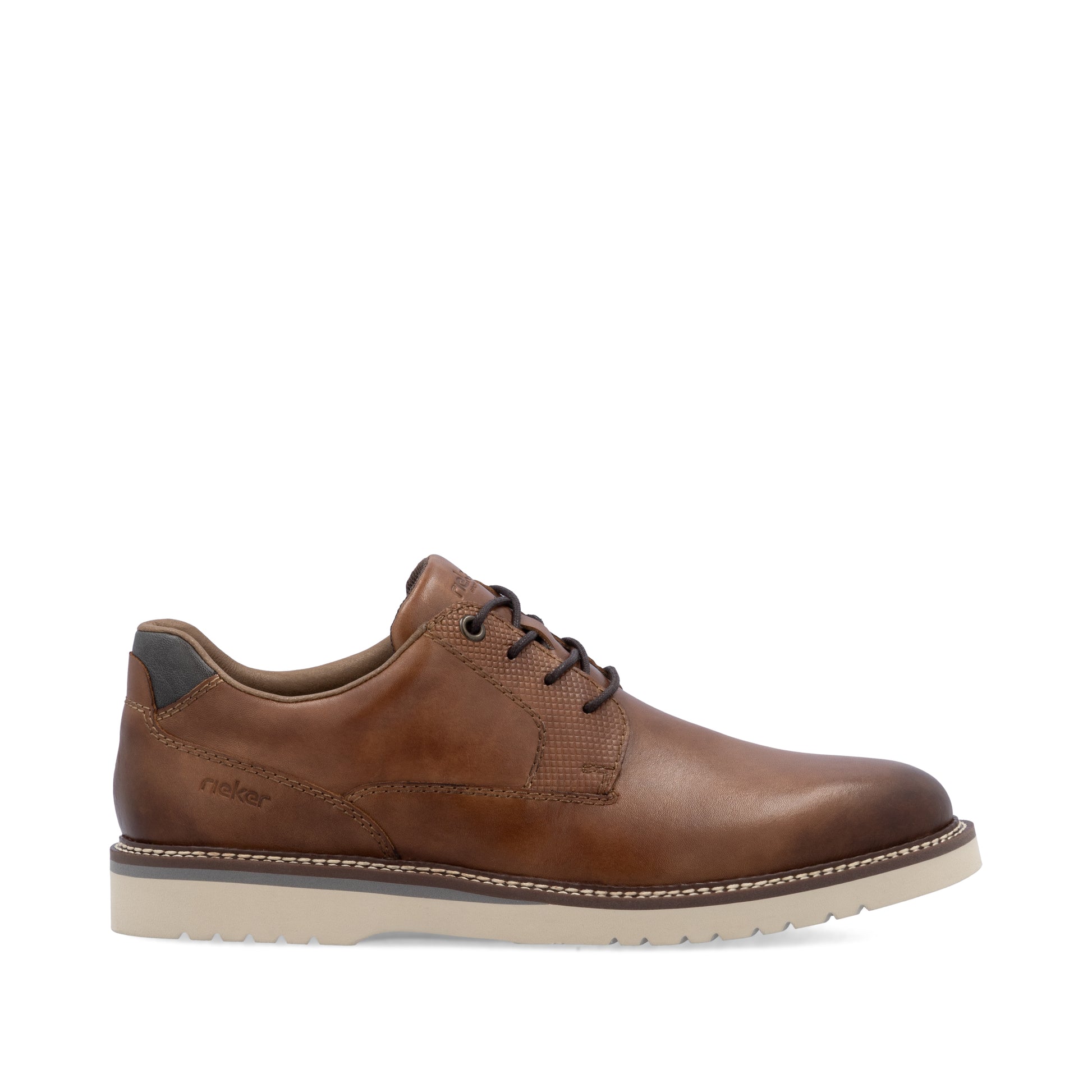 Brown Elasticated Shoes for Men | Rieker 04503-24