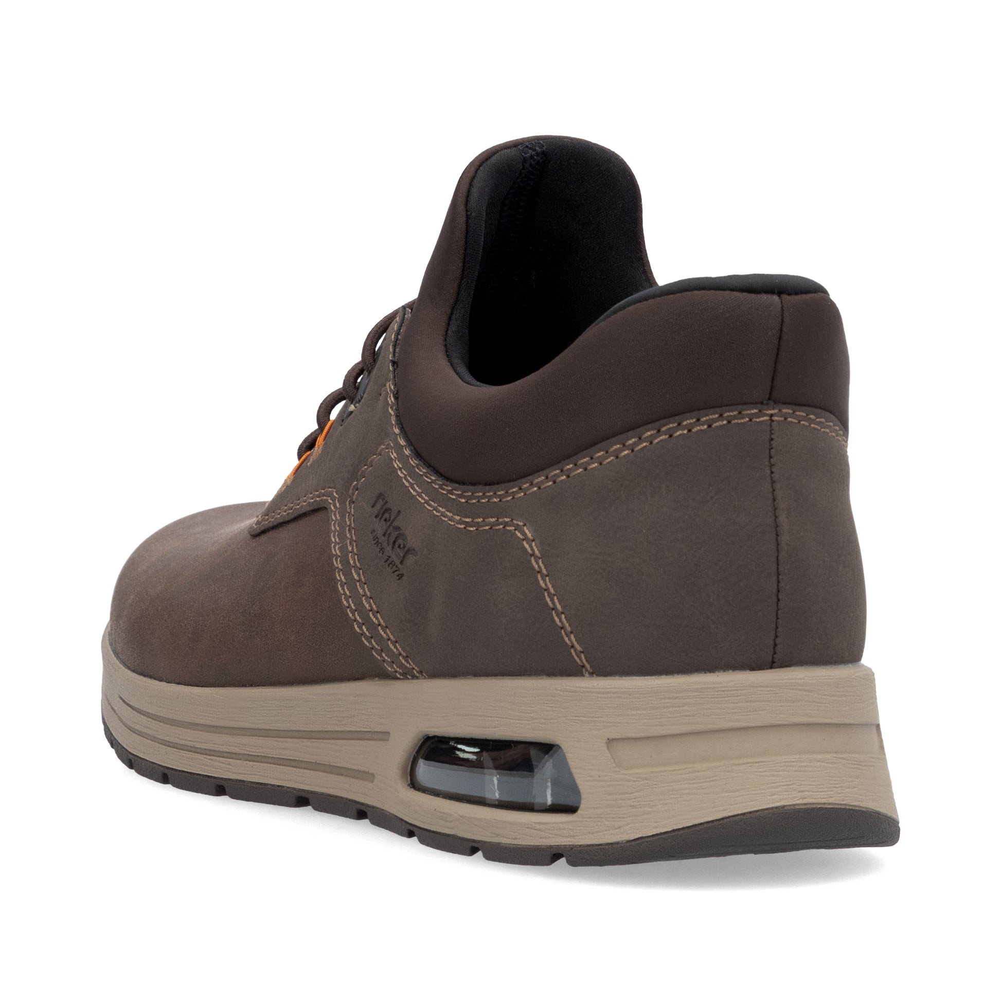 Brown Elasticated Shoes for Men | Rieker B1051-25