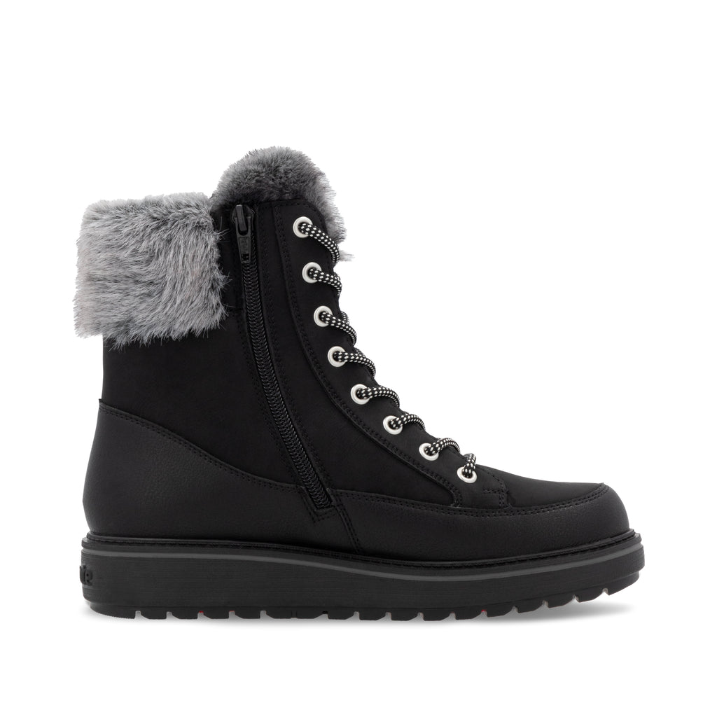 Black Zip Boots for Women | Remonte D0U78-03