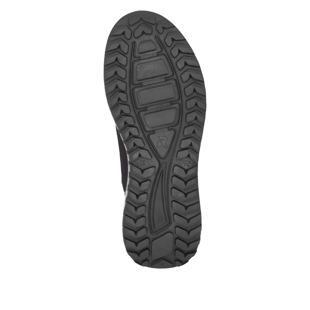 Black Elasticated Boots for Men | Rieker U0173-00
