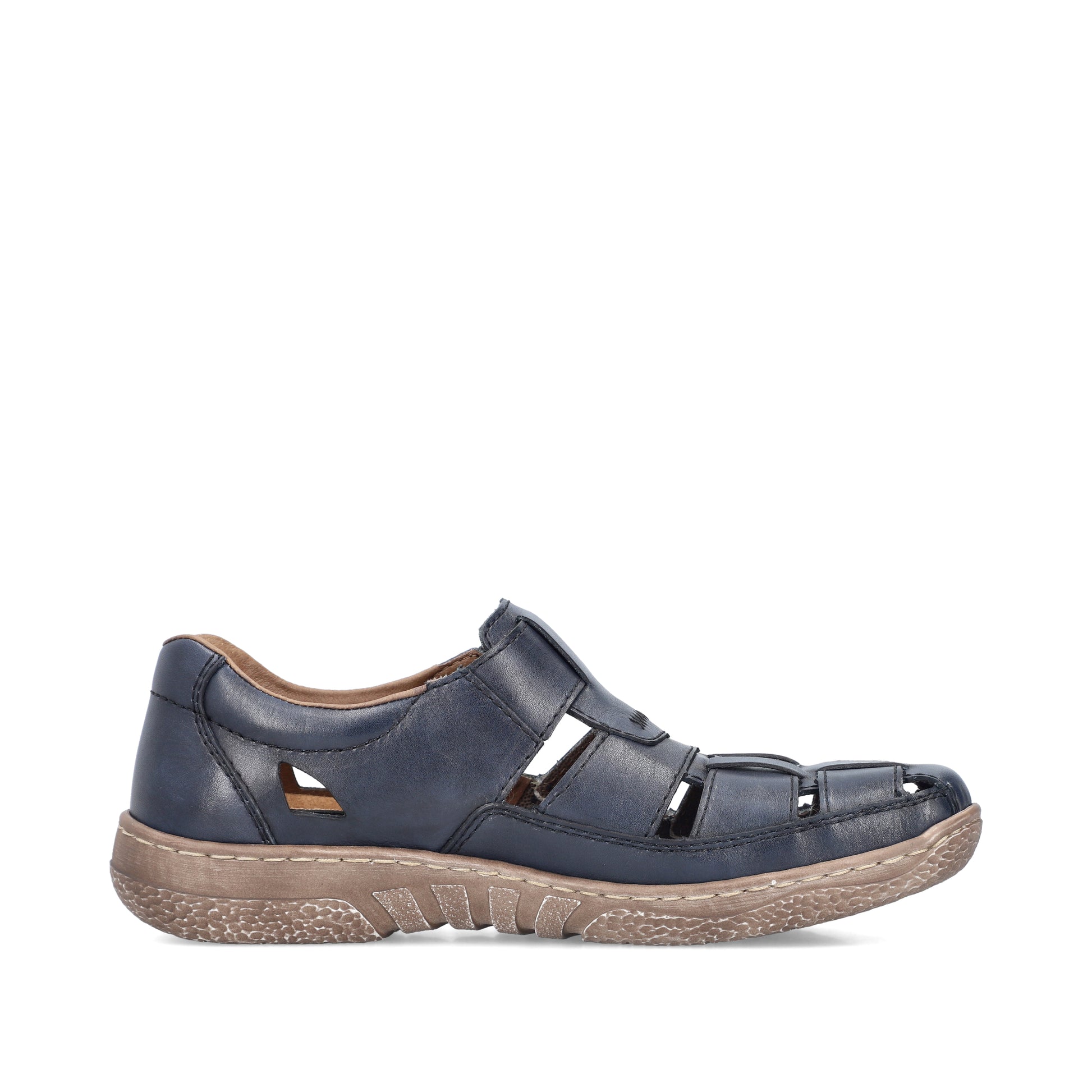 Blue Hook & Loop Shoes for Men | Rieker 03578-14