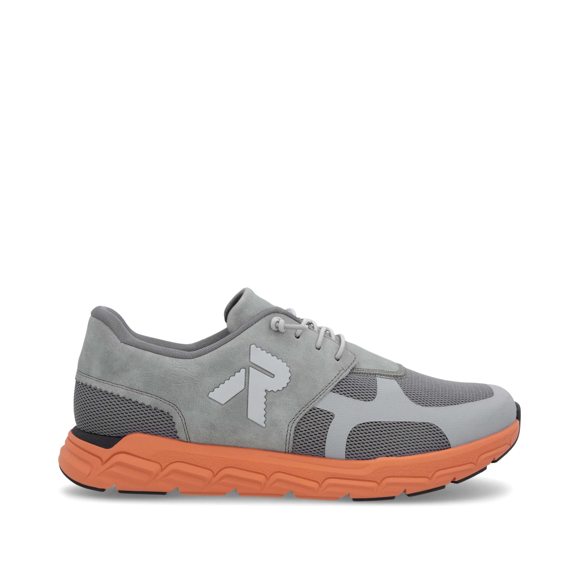 Grey Elasticated Shoes for Men | Rieker 09100-45