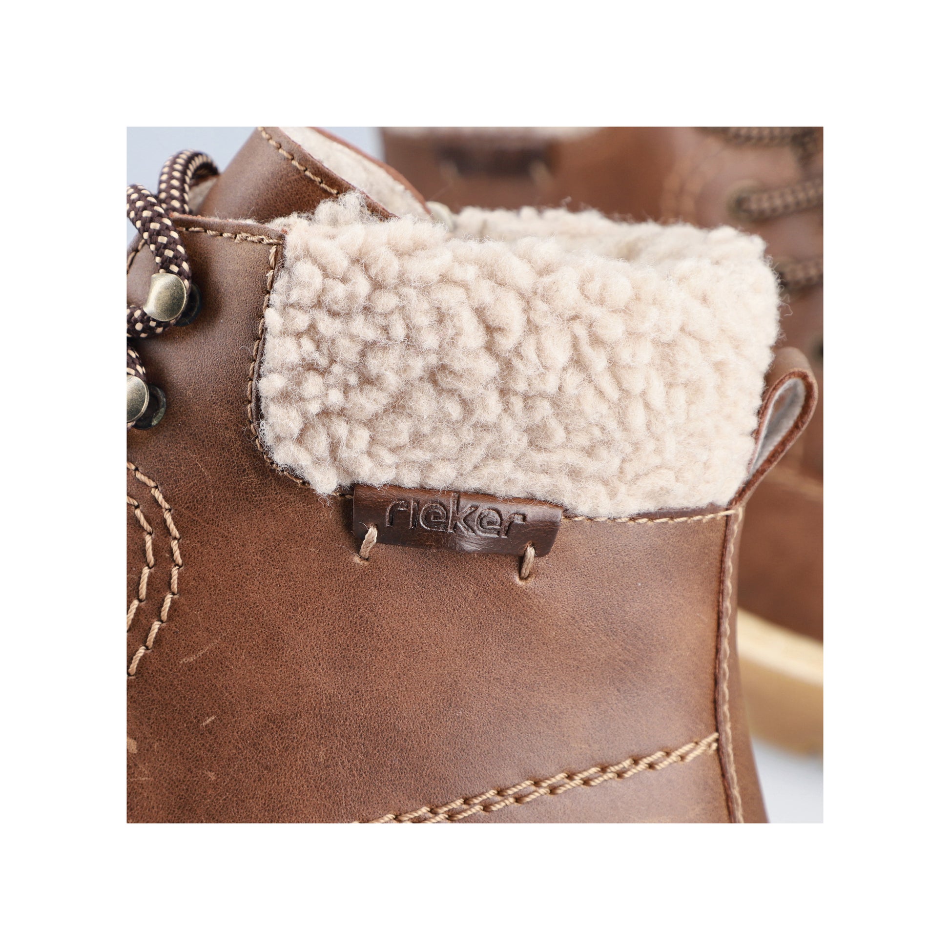 Brown Zip Boots for Women | Rieker Y8118-22