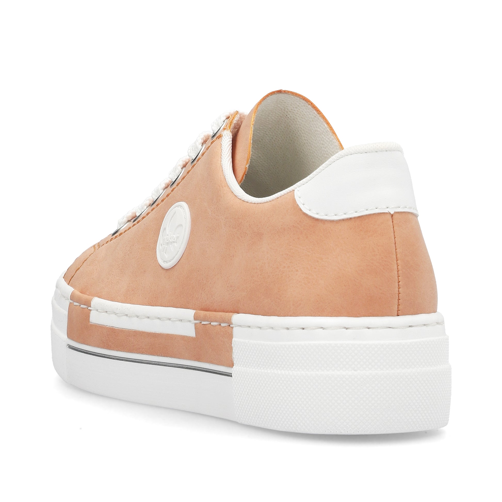 Orange Lace-Up Shoes for Women | Rieker N49W1-38