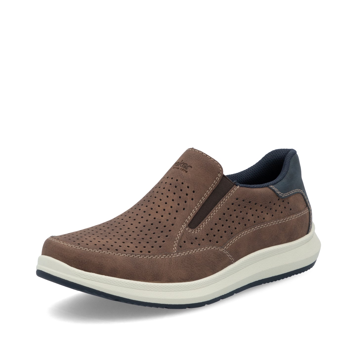Rieker Men's Casual Slip-on Shoe - Brown | 16952-24