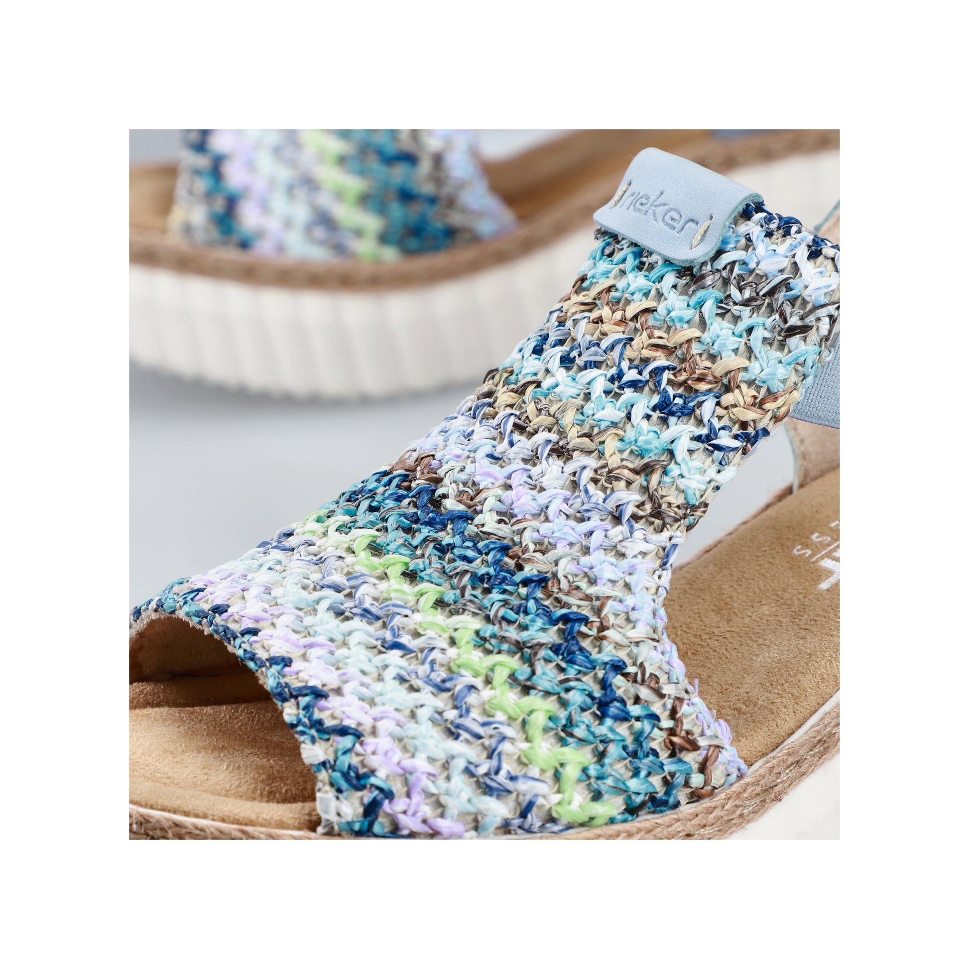 Multi Elasticated Sandals for Women | Rieker 69172-91