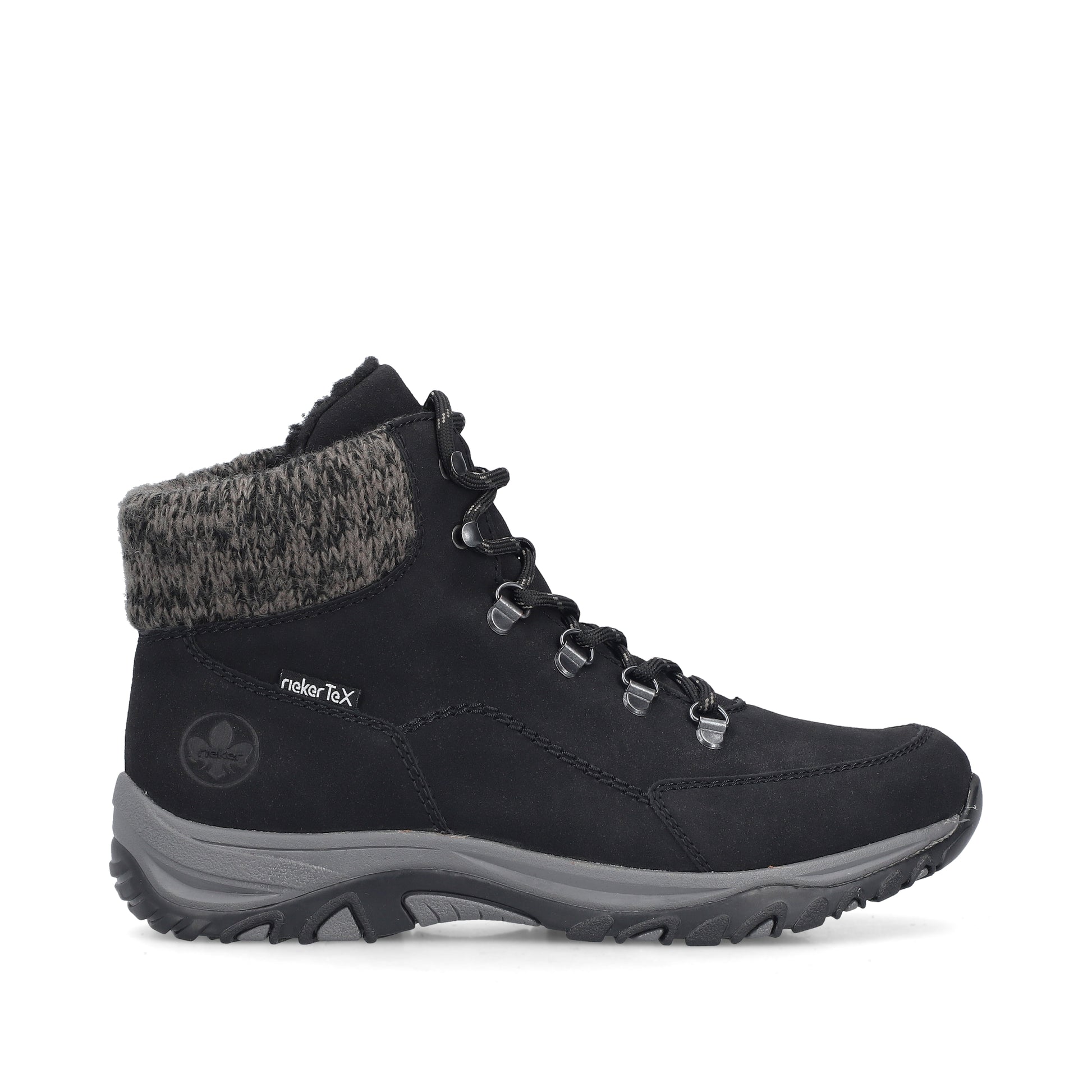 Black Elasticated Boots for Women | Rieker M9610-00