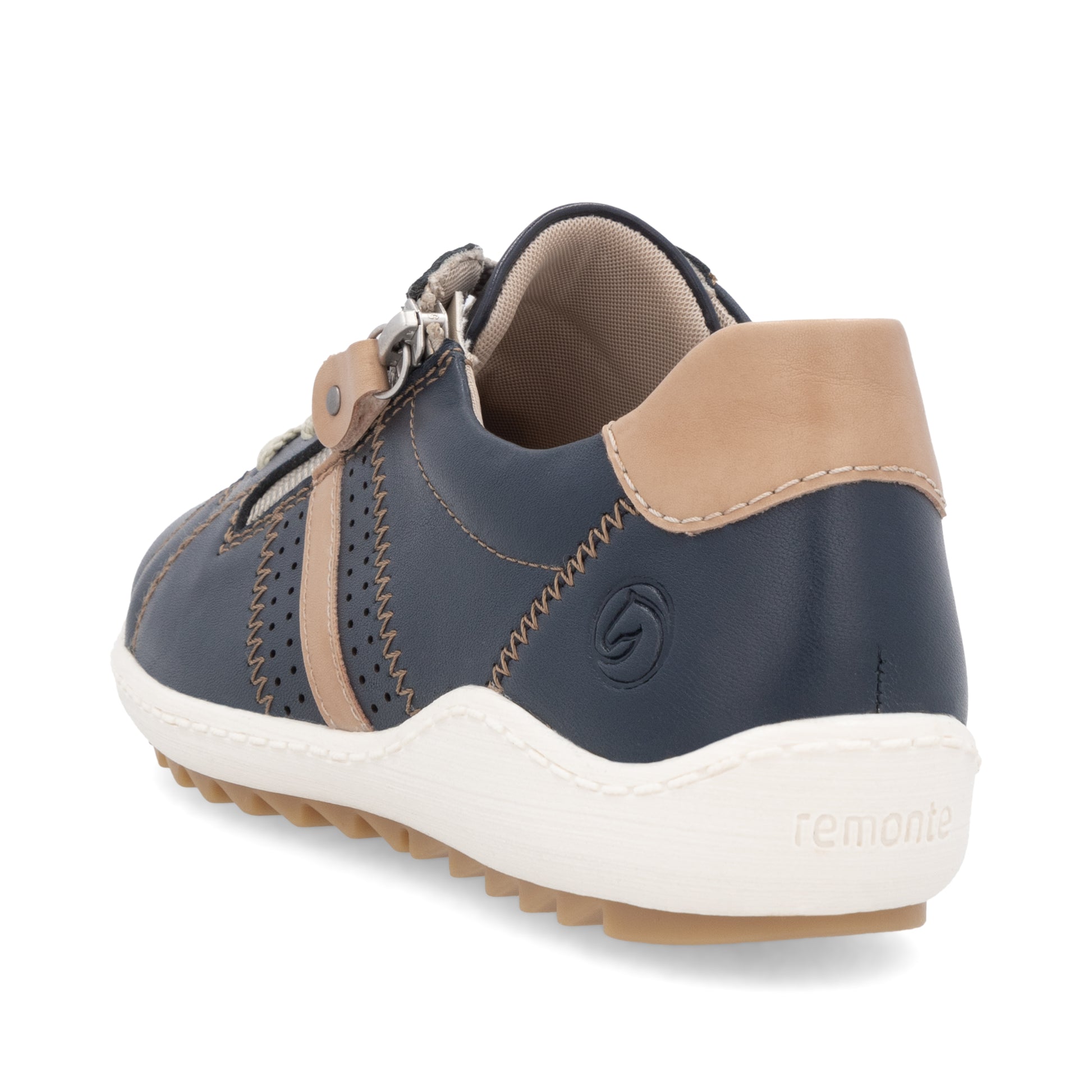 Blue Zip Shoes for Women | Remonte R1432-14