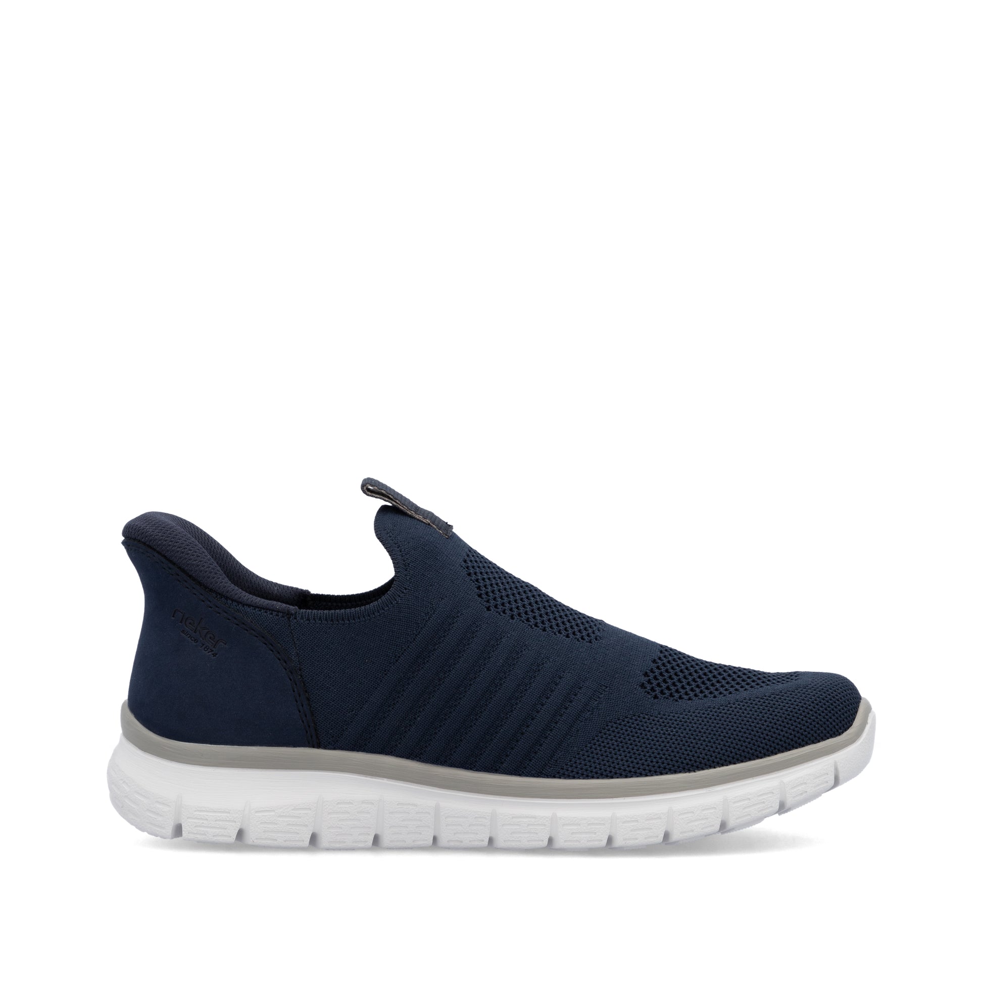 Blue Elasticated Shoes for Men | Rieker B6659-14