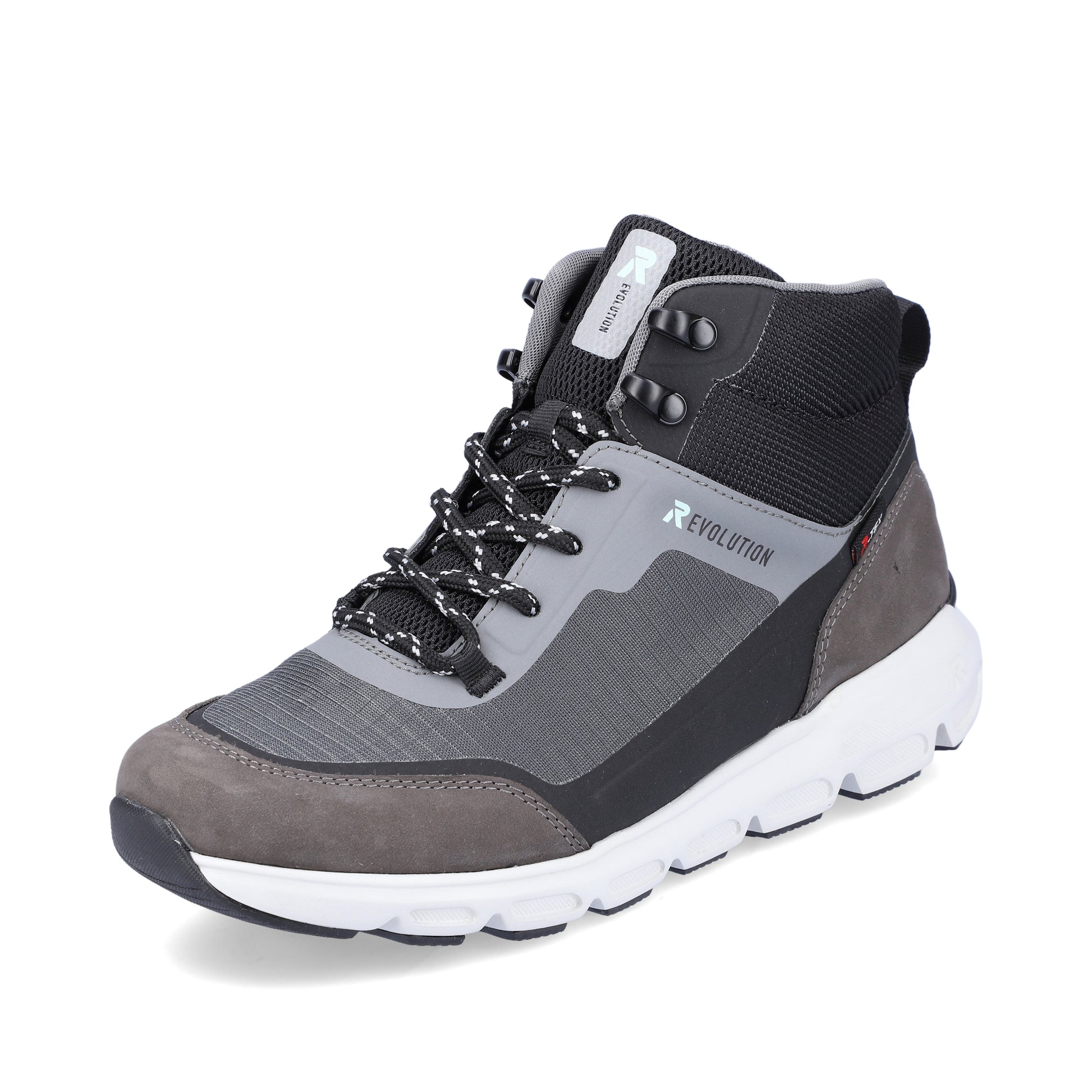 Grey Zip Boots for Women | Rieker Sport 40460-45