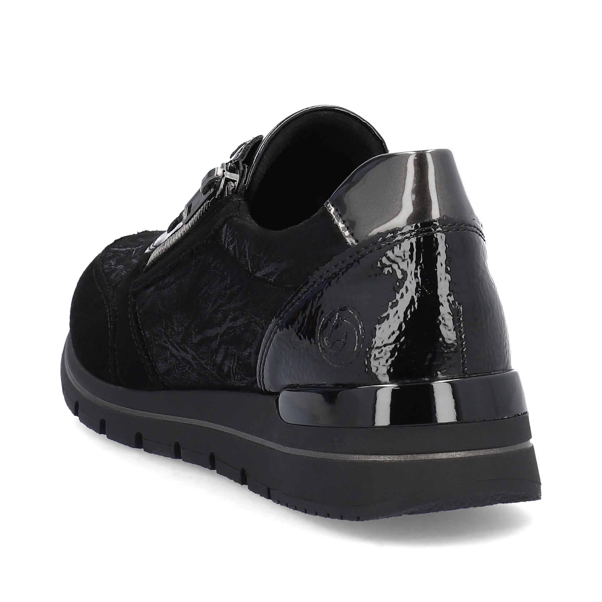 Black Zip Shoes for Women | Remonte R6700-03