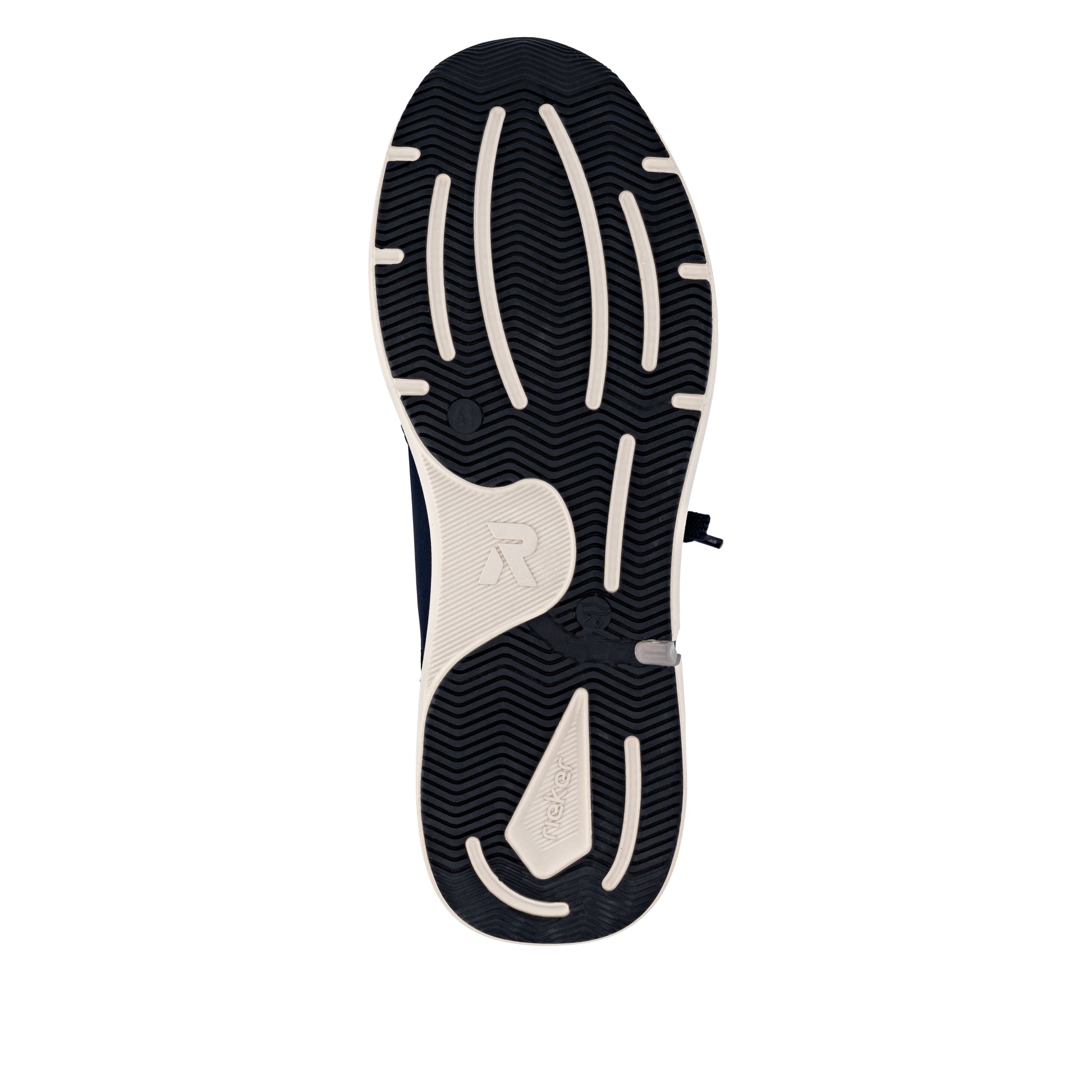 Blue Elasticated Shoes for Men | Rieker U1403-15