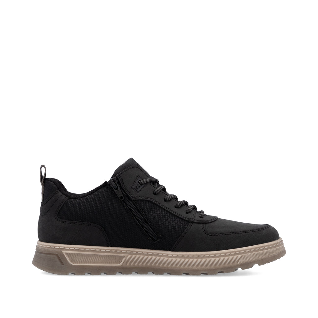 Black Zip Boots for Men | Rieker 37004-00