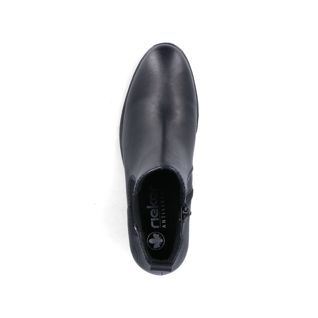 Black Zip Boots for Women | Rieker 73971-00