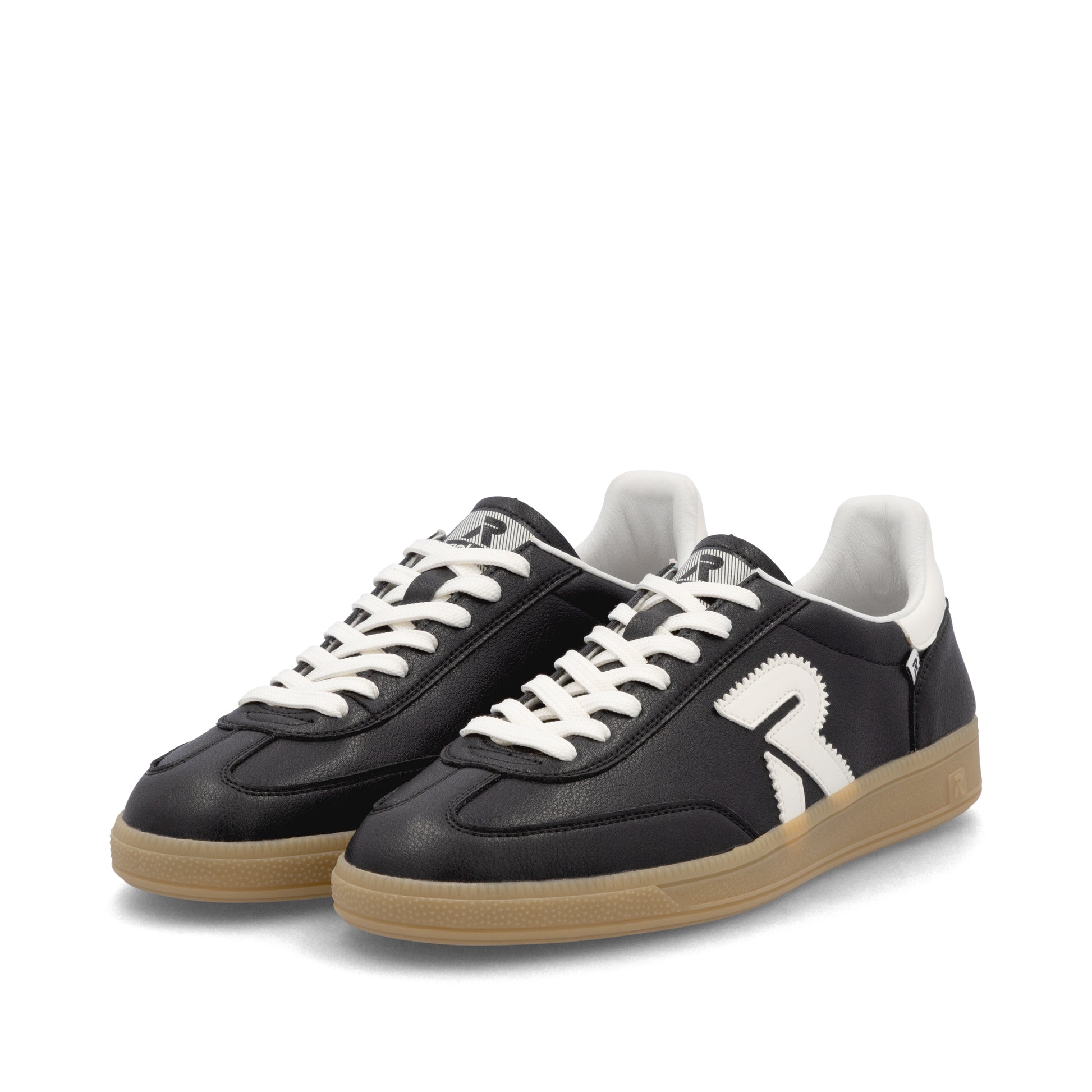 Black Elasticated Shoes for Men | Rieker U2200-00