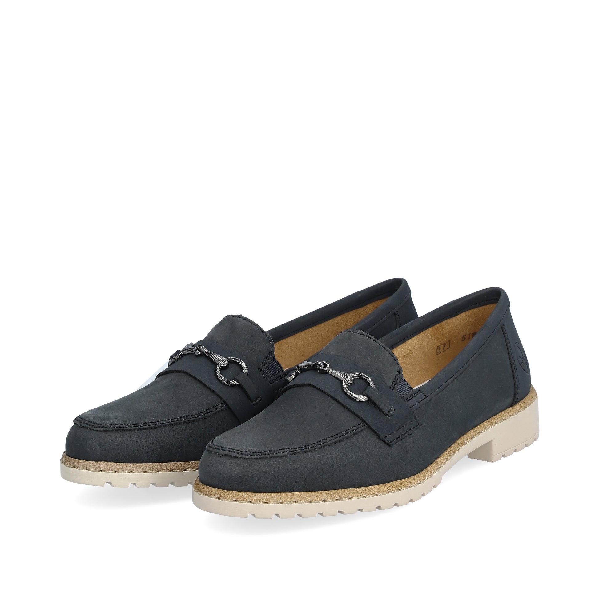 Blue Elasticated Shoes for Women | Rieker 51860-14