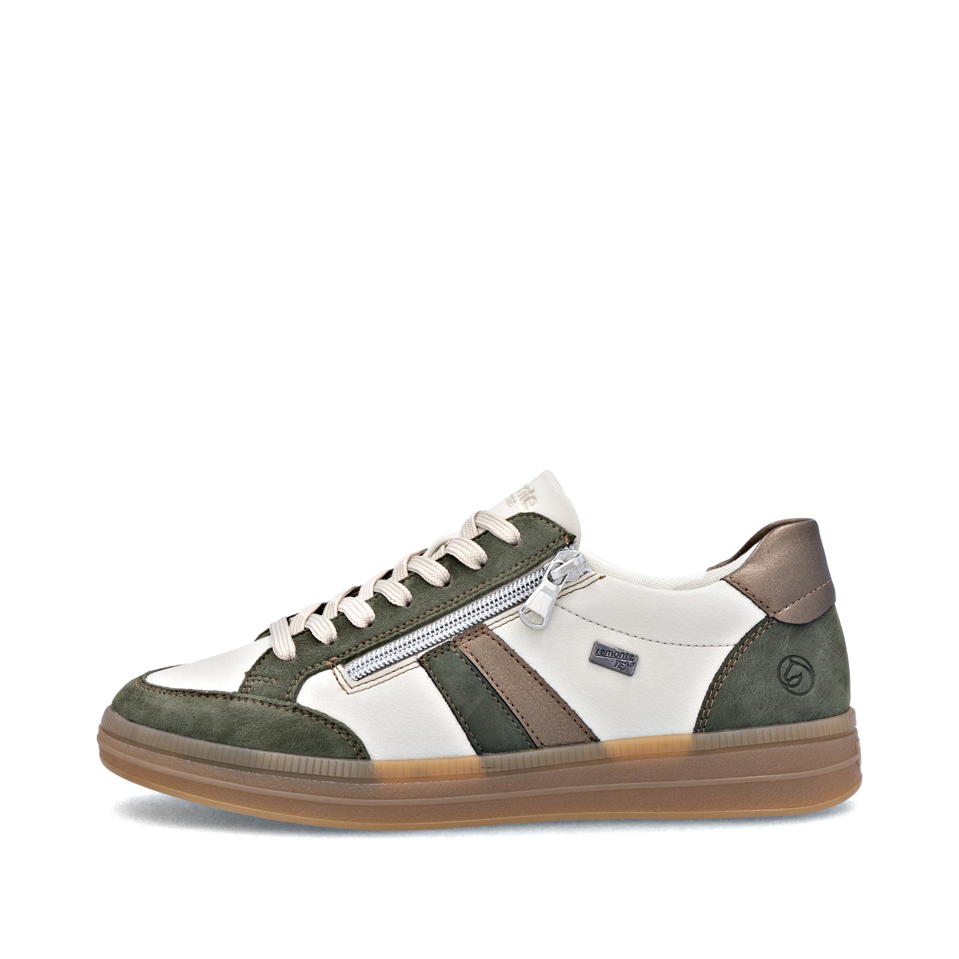Beige Zip Shoes for Women | Remonte D2C04-60