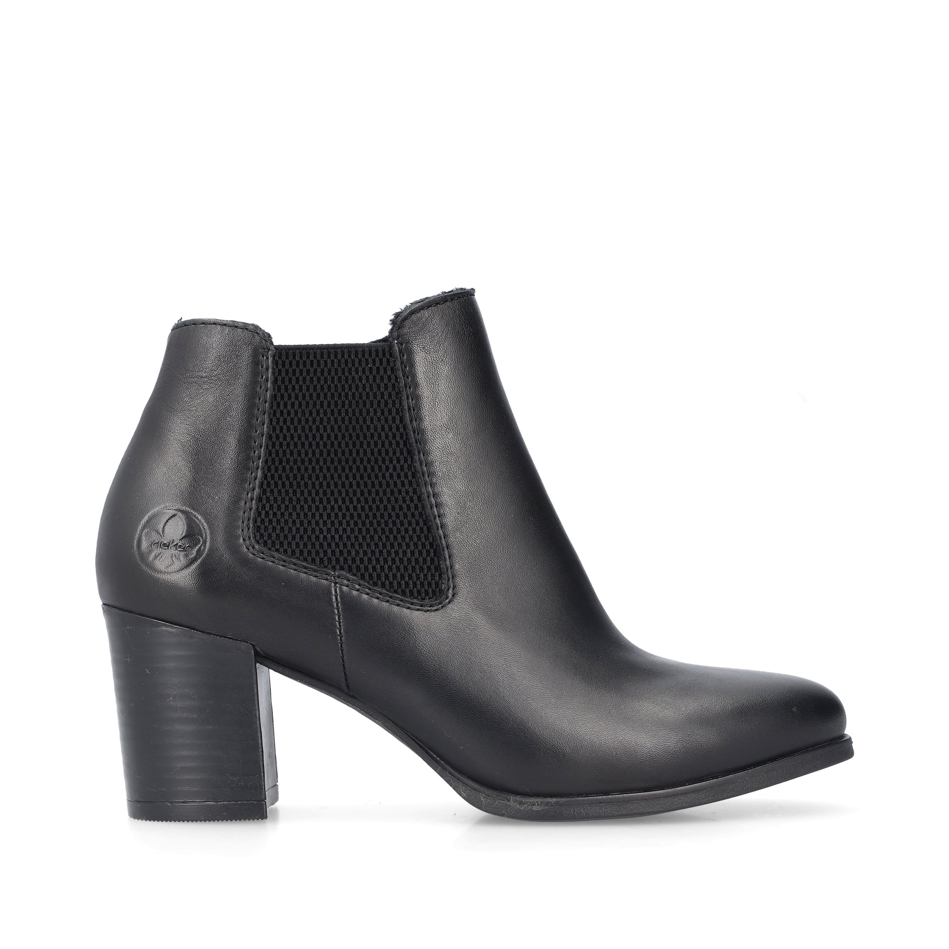 Black Zip Boots for Women | Rieker 50194-00
