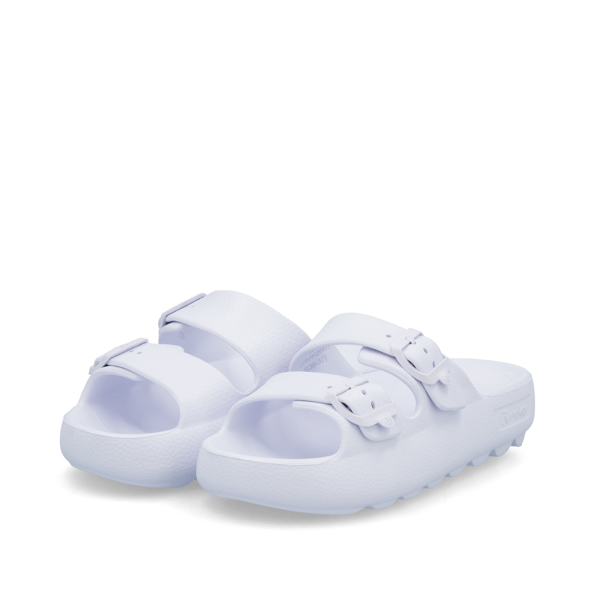 White Buckle Sandals for Women | Rieker P2450-80