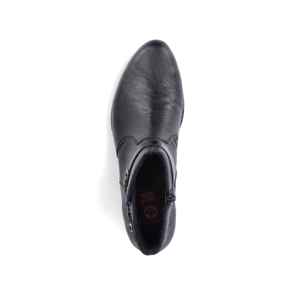 Black Zip Boots for Women | Rieker Y0783-00