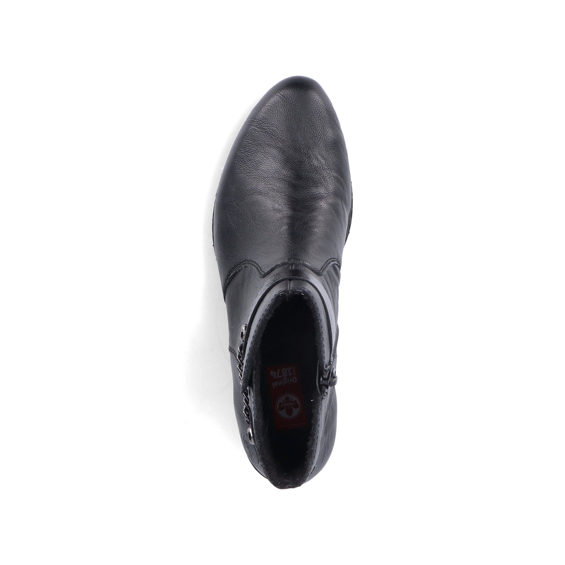 Black Zip Boots for Women | Rieker Y0783-00
