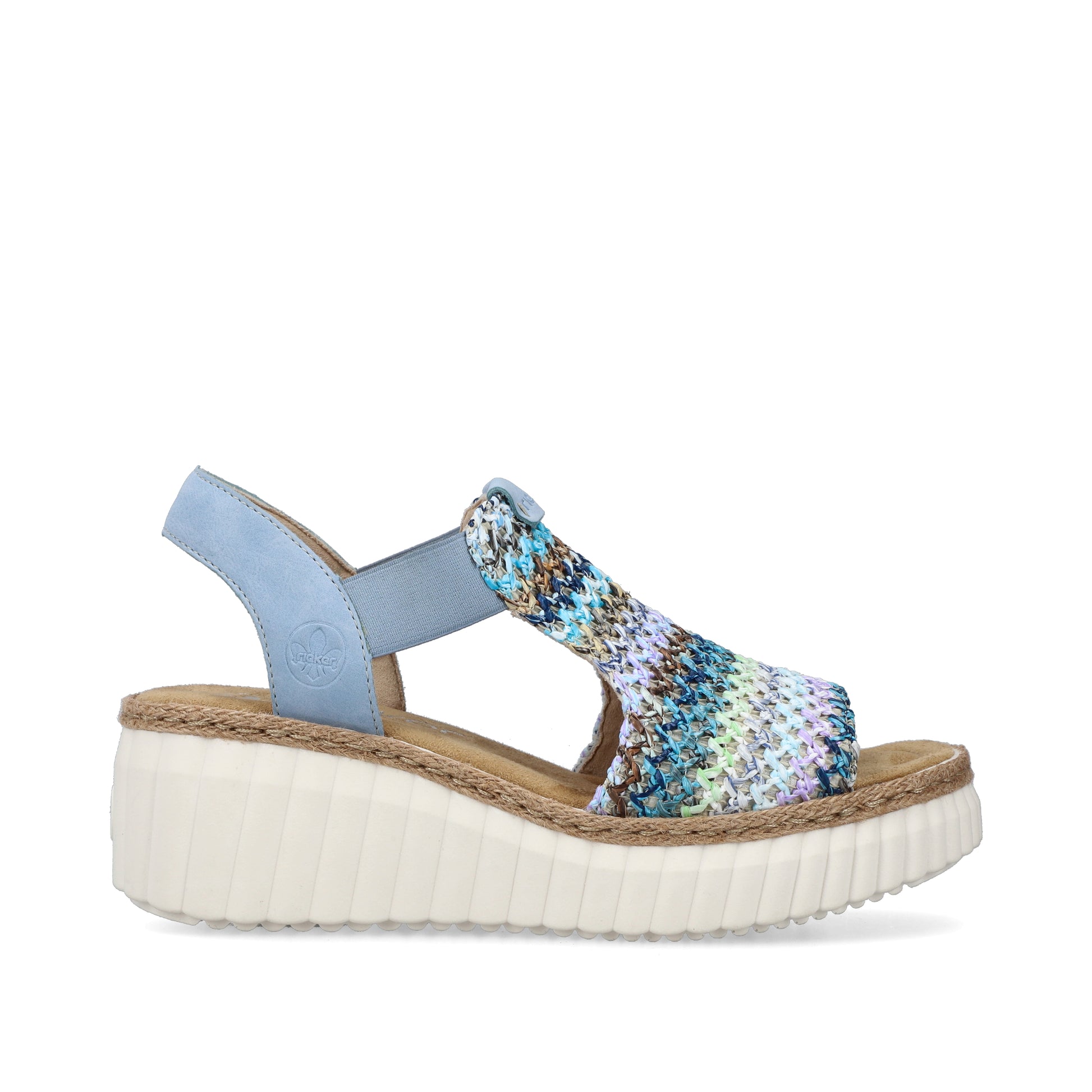 Multi Elasticated Sandals for Women | Rieker 69172-91