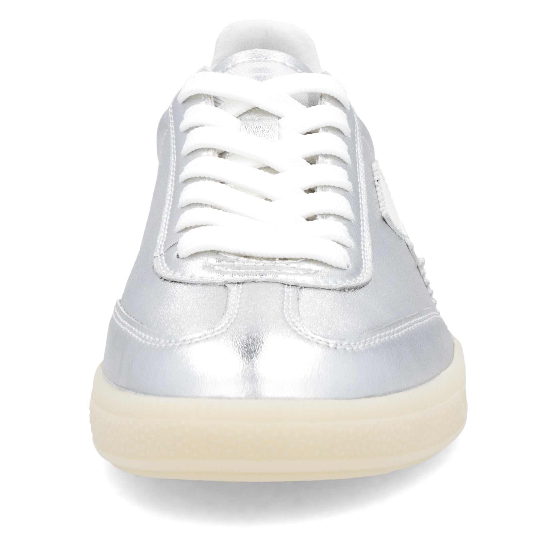 Silver/Platinum Elasticated Shoes for Women | Rieker W2200-90
