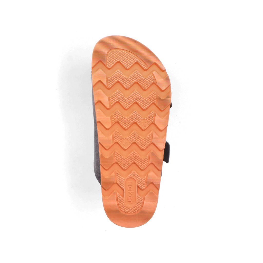 Grey Buckle Sandals for Men | Rieker 21190-40