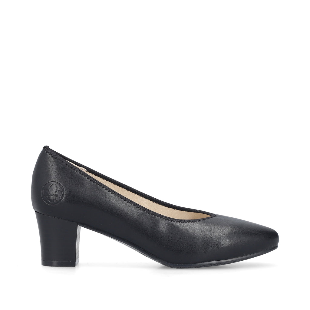 Black Slip-On Shoes for Women | Rieker 44650-04